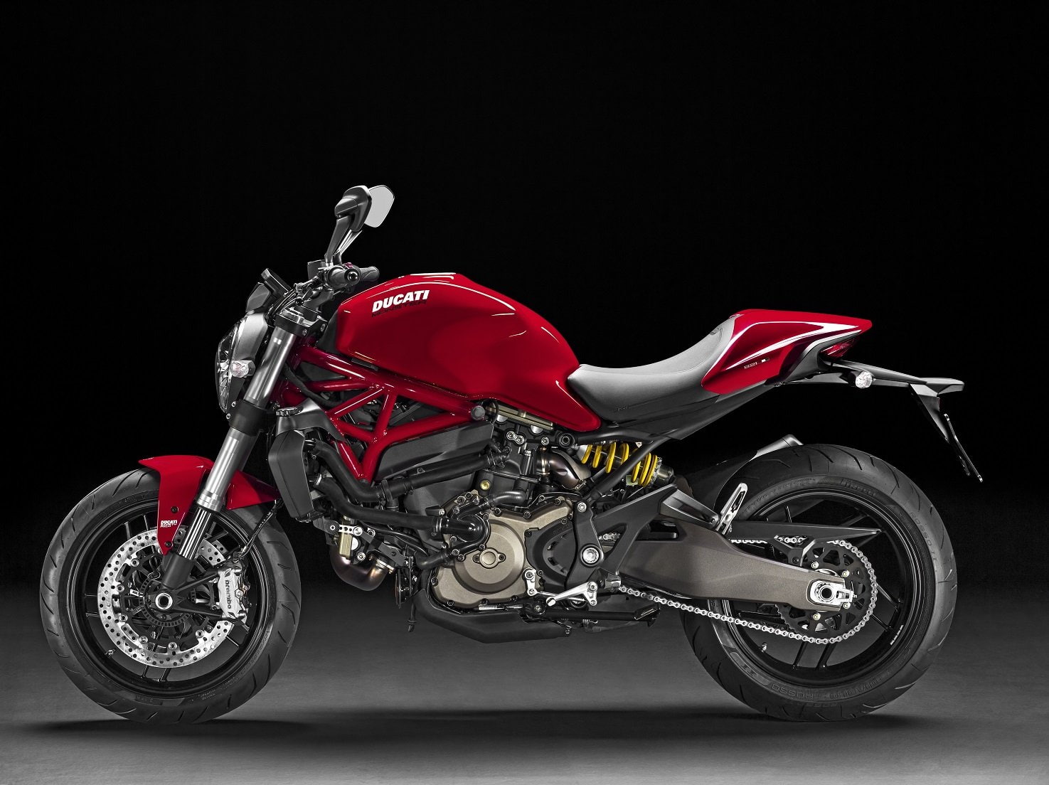 monster, 2014, 821, 720P, motorcycles, ducati, HD Wallpaper