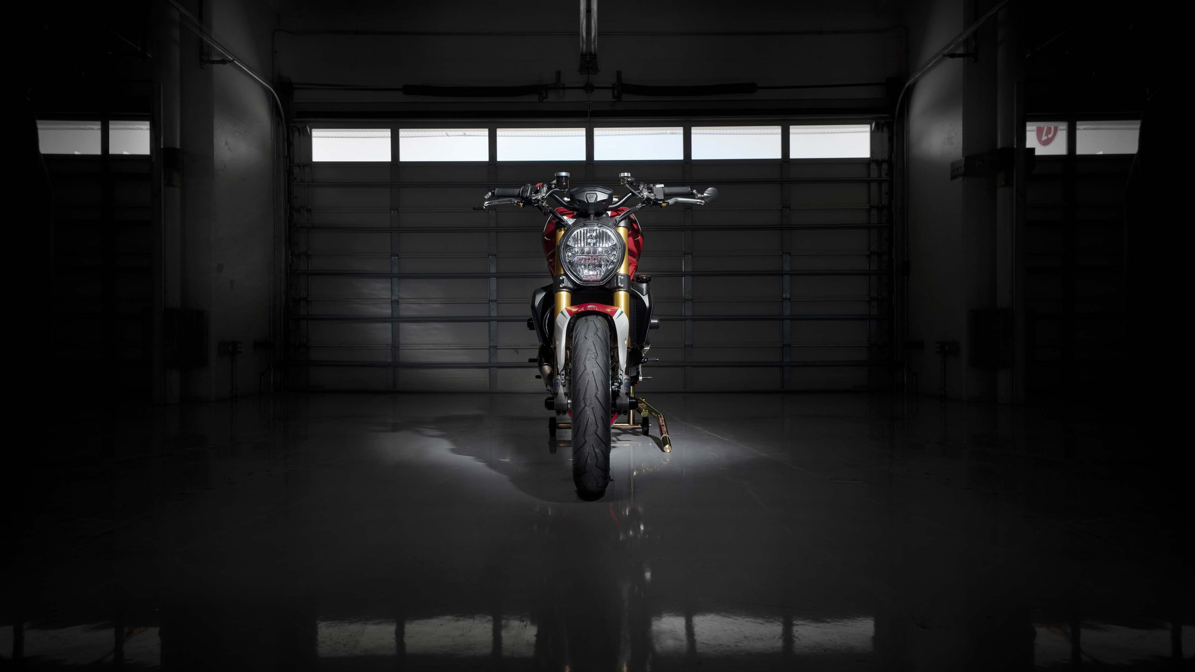 Ducati, k, Tricolore, 1200, 2019, Monster, Motovation, 4K, HD Wallpaper