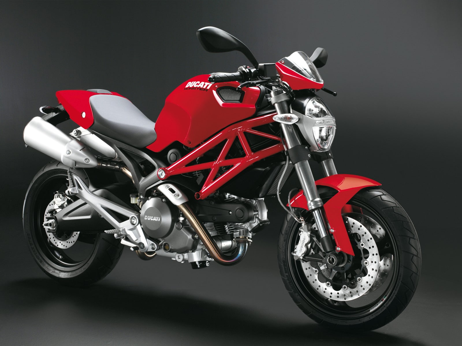 ducati, hd, red, bikes and motorcycles, 720P, monster, 696, bikes, motorcycles, HD Wallpaper