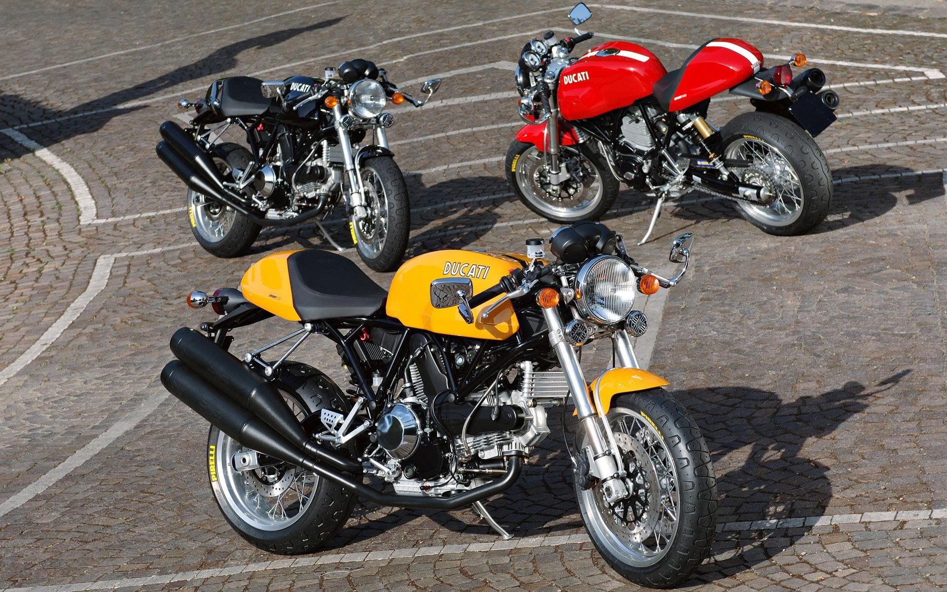 motorcycles, 1920x1200, cruise, ducati, 1080P, ducati sport 1000, sport, HD Wallpaper