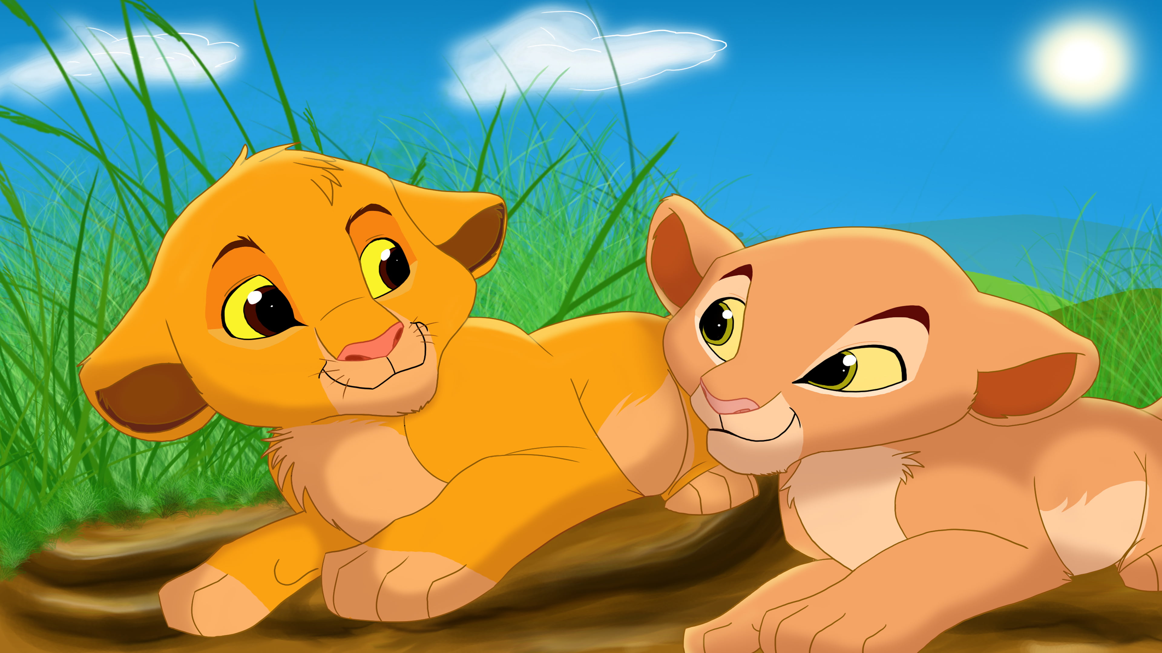 outdoors, animal representation, nature, toy, hd, mammal, simba, cute, babies, small, animal themes, multi colored, fun, representation, 4K, HD Wallpaper