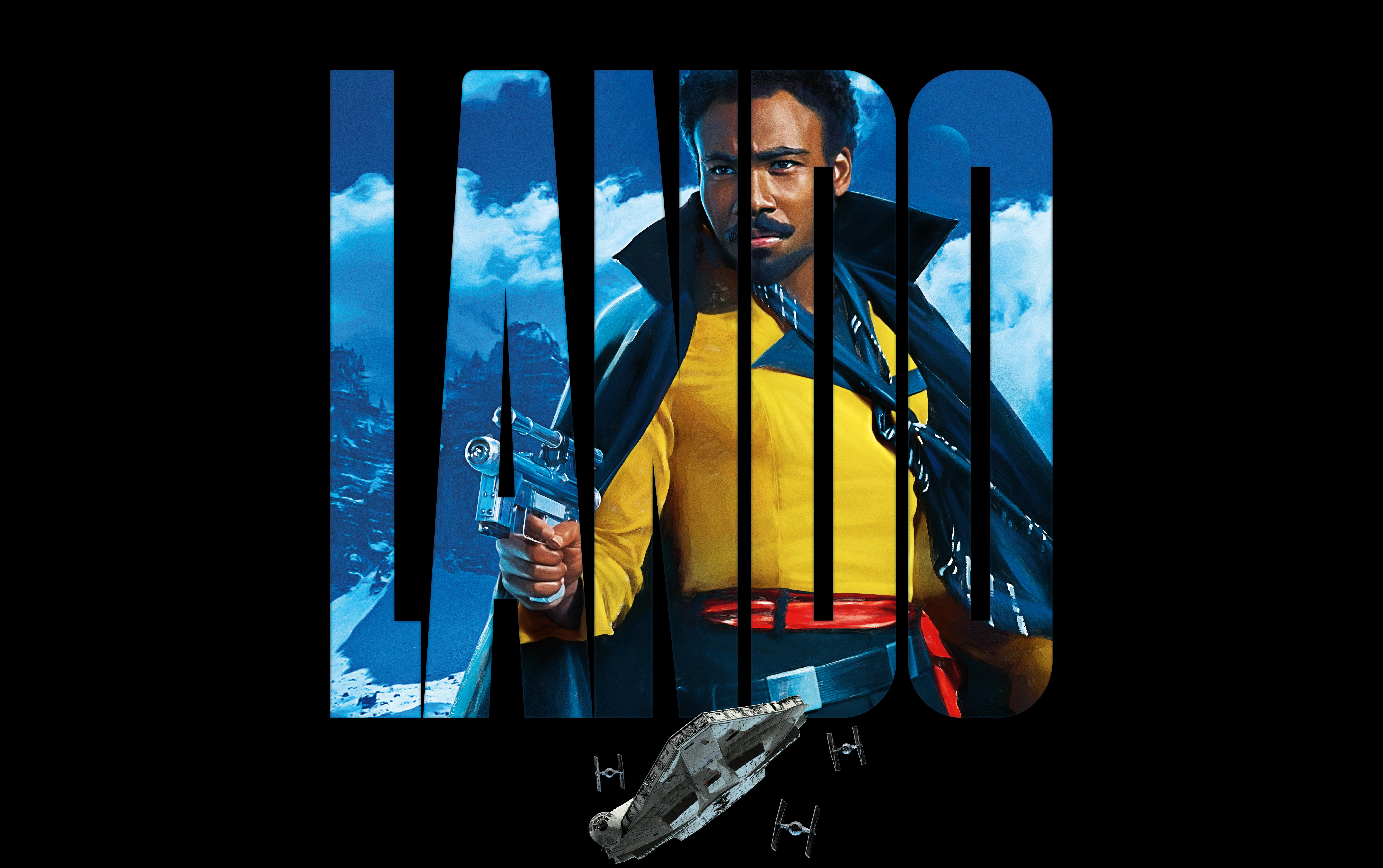 Donald Glover, 8K, 4K, Solo: A Star Wars Story, Lando Calrissian, 8K, 2018, HD Wallpaper