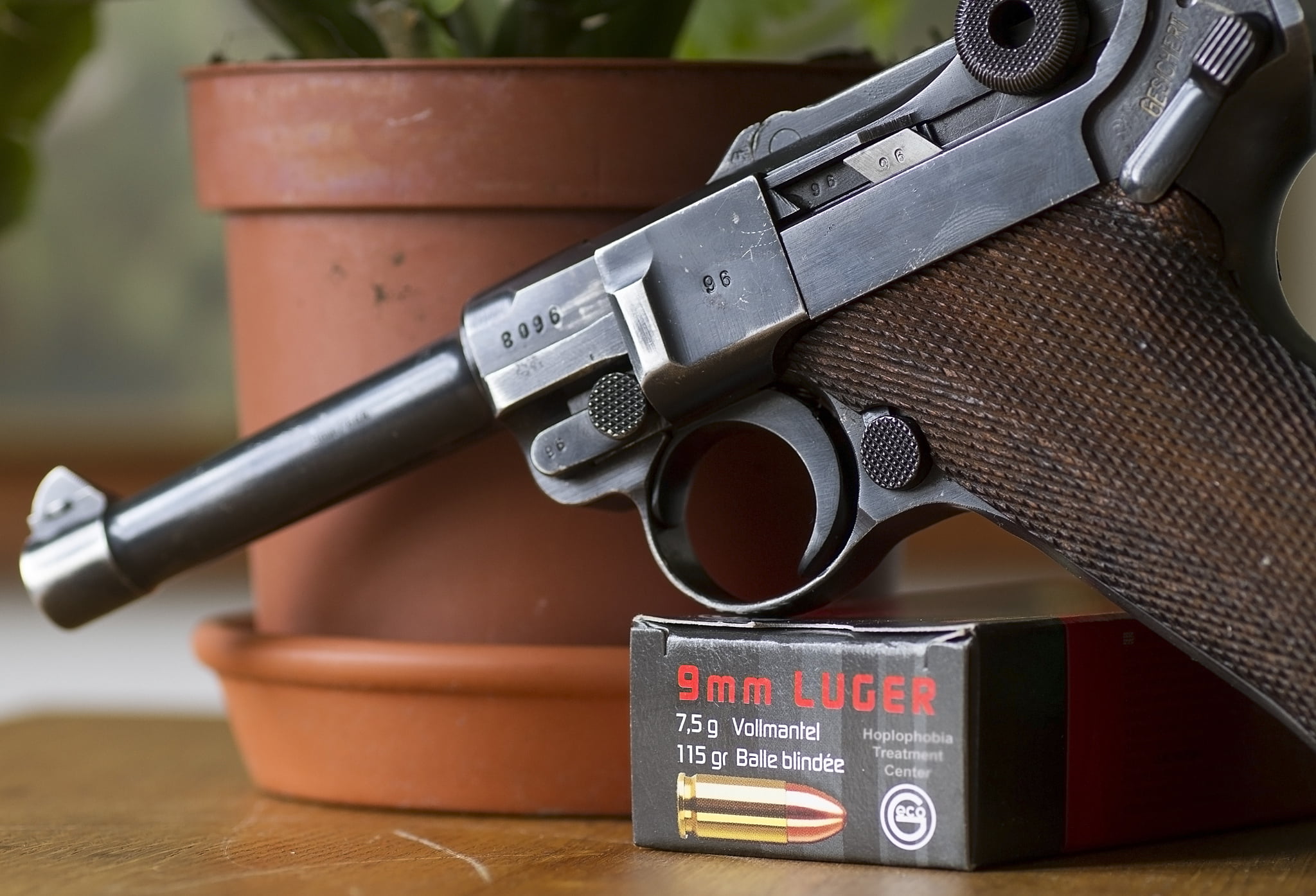 security, control, close-up, metal, equipment, weapon, pistol, single object, retro styled, gun, wood - material, machinery, Parabellum, P08, time, text, HD Wallpaper