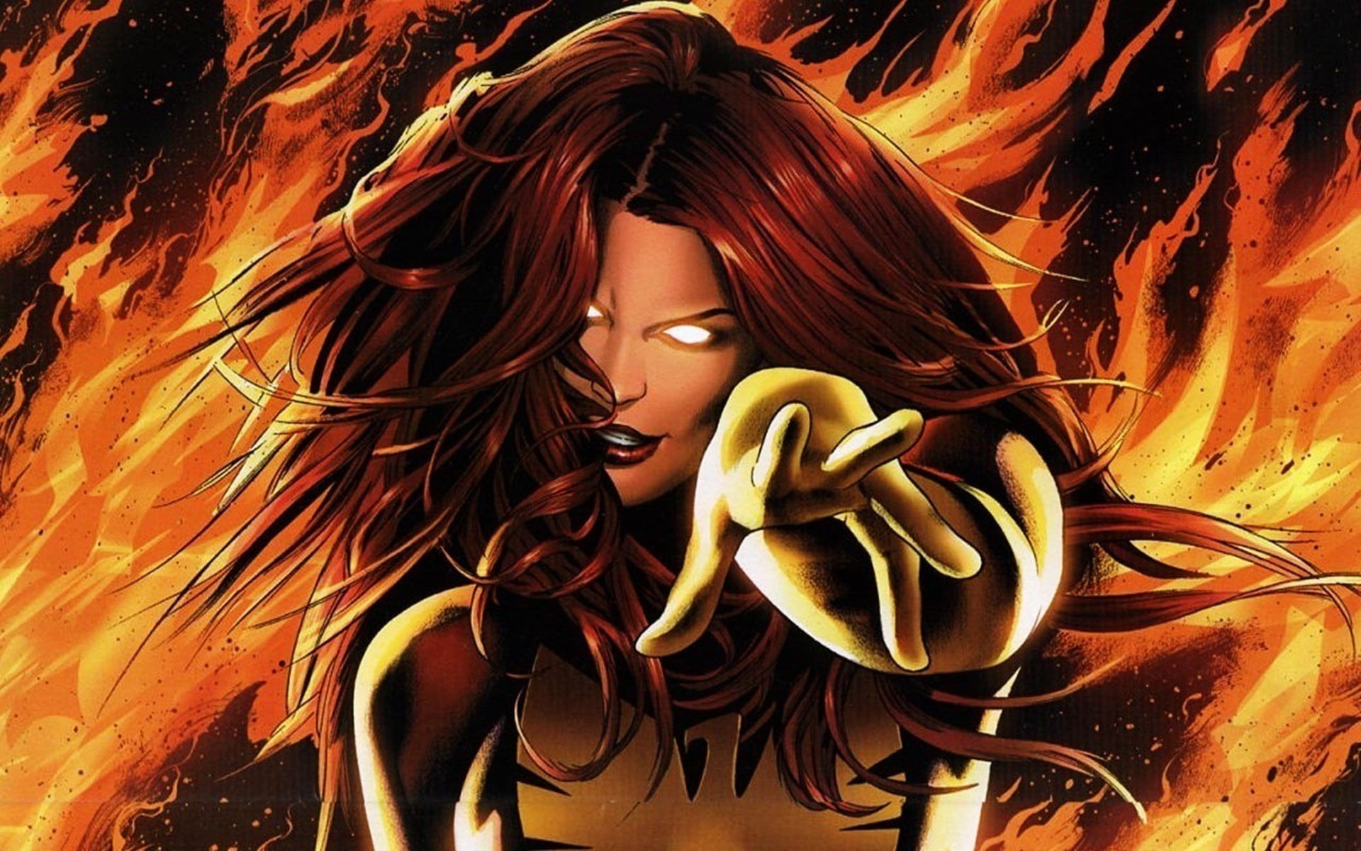 1080P, Jean Gray, Comics, Dark Phoenix, HD Wallpaper