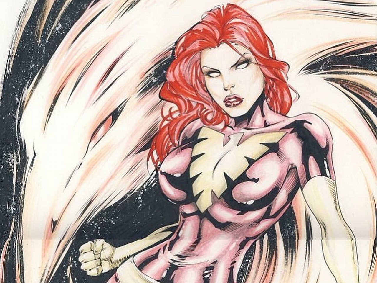 X-Men, 720P, Dark Phoenix, Phoenix (Marvel Comics), Jean Grey, Comics, HD Wallpaper