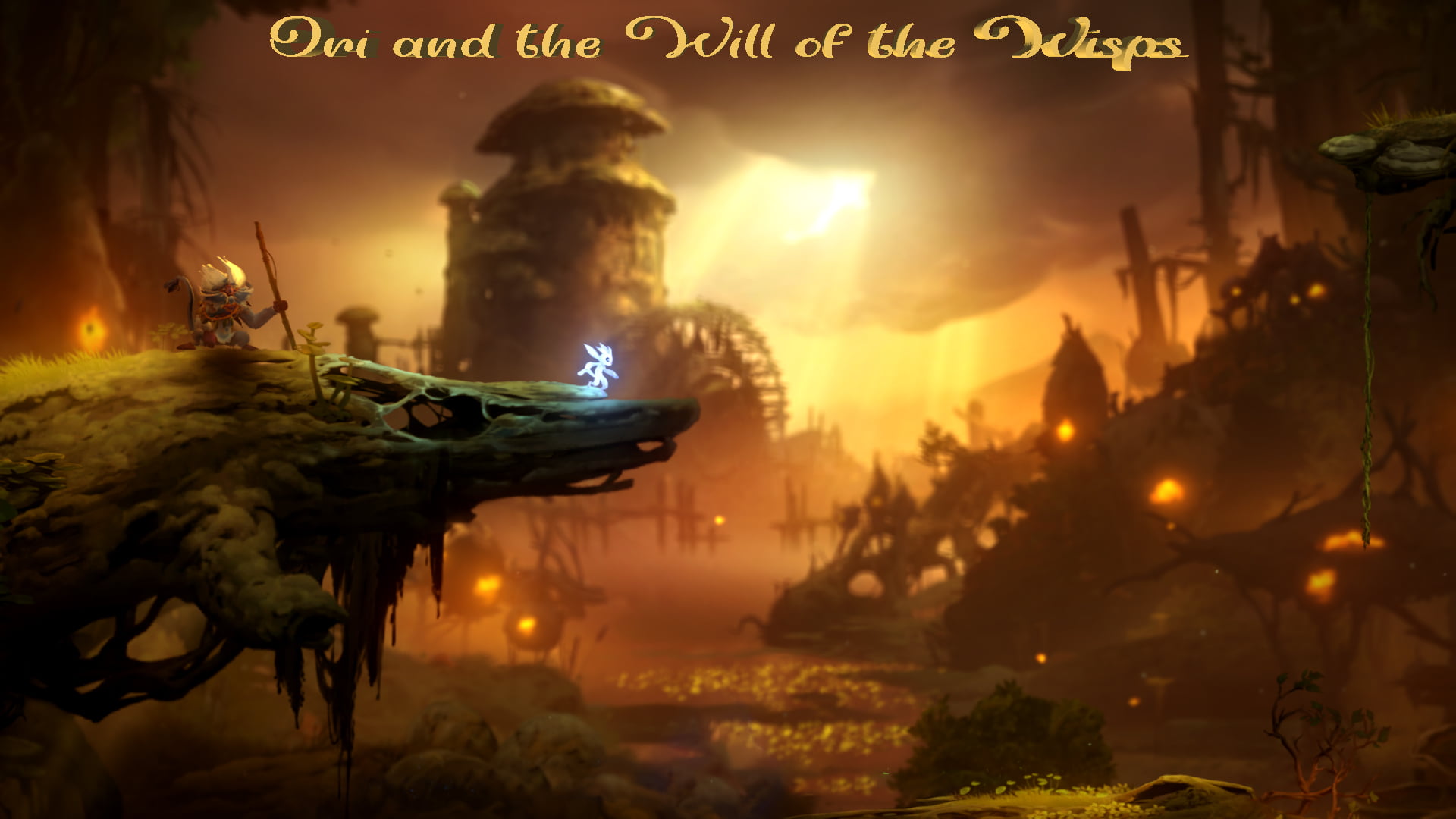 screen shot, Ori and the Will of the Wisps, 1080P, Ori, HD Wallpaper