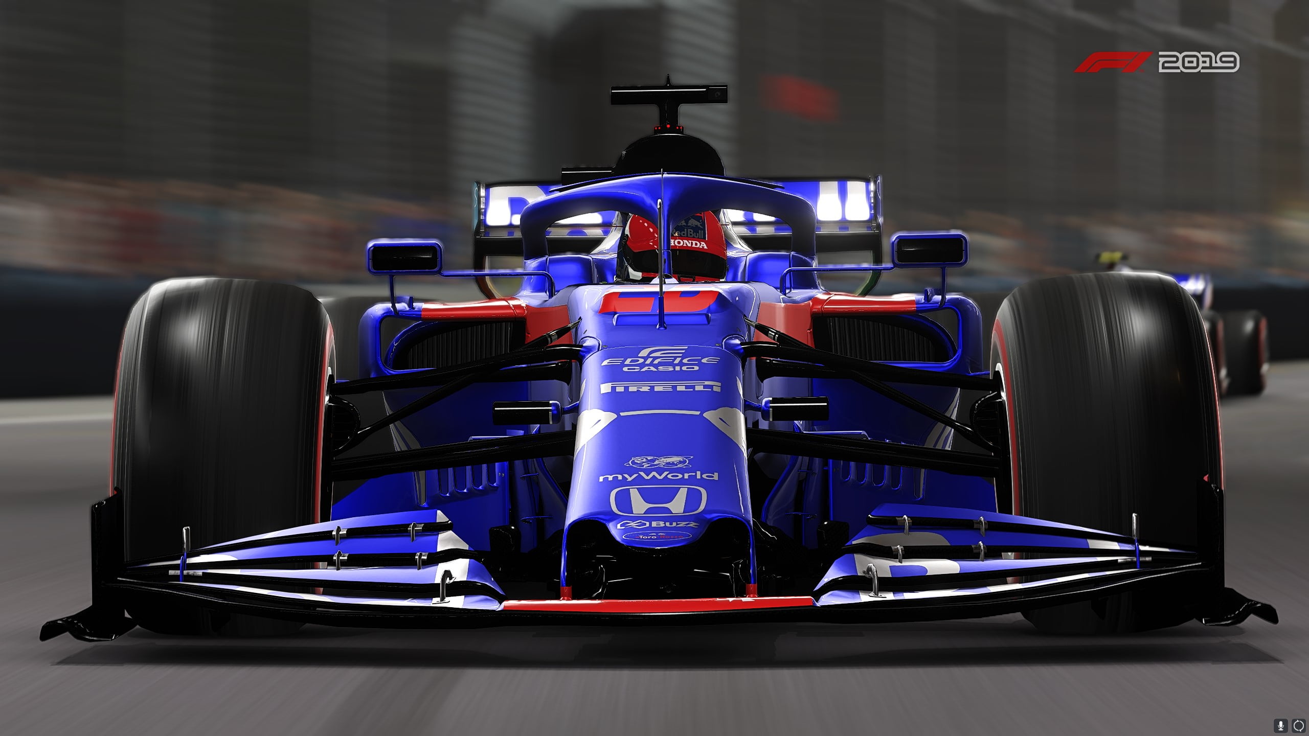 F1 2019, Scuderia Toro Rosso STR14, Video Game, 2K, Race Car, HD Wallpaper