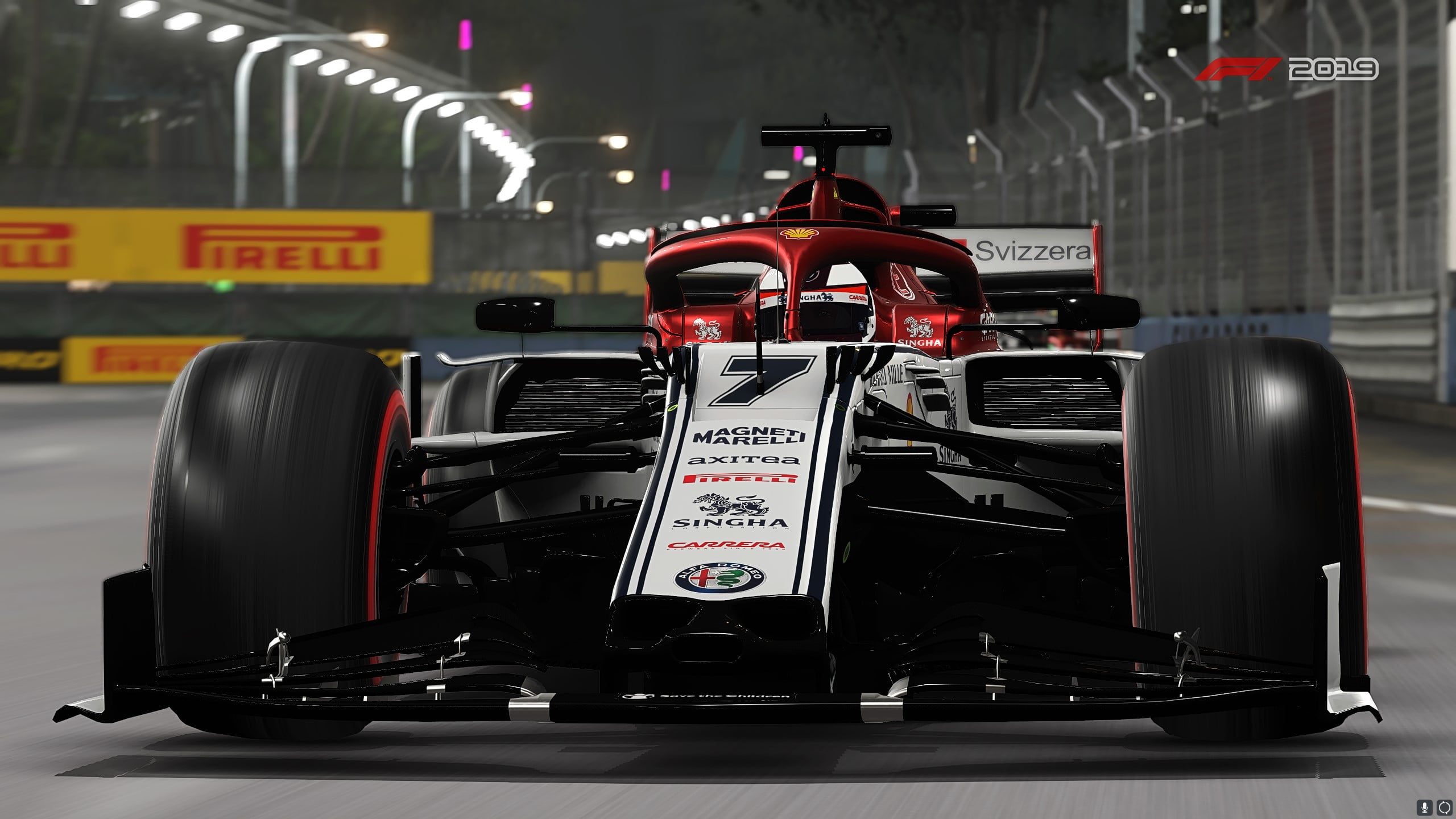 F1 2019, 2K, Video Game, Race Car, Alfa Romeo C38, HD Wallpaper
