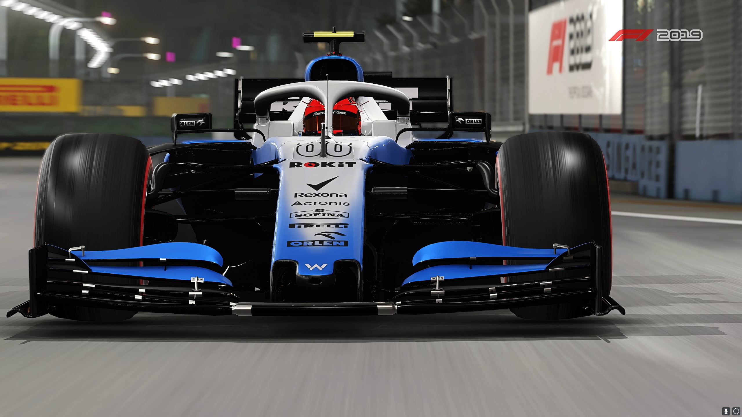 2K, Race Car, F1 2019, Video Game, Williams FW42, HD Wallpaper