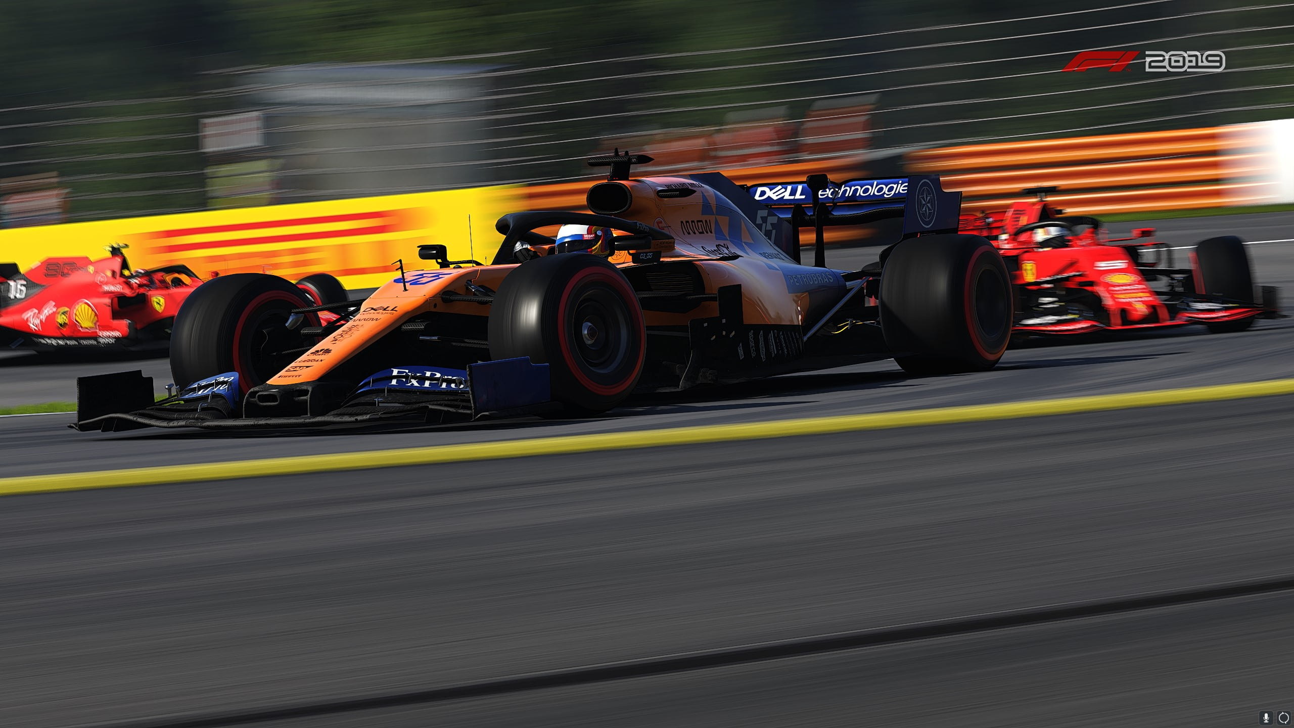 2K, Race Car, Video Game, F1 2019, Mclaren MCL34, HD Wallpaper