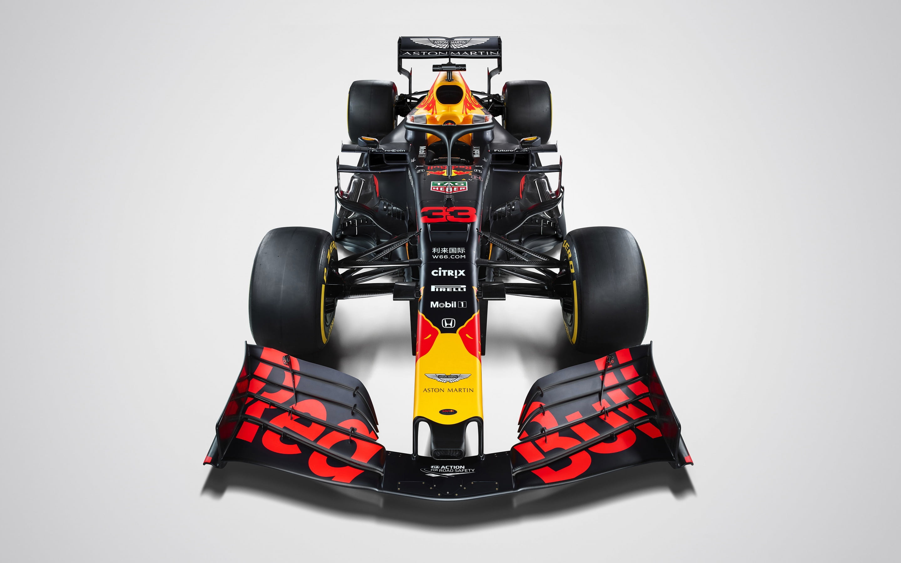 the car, 2K, Red Bull Racing F1, Motorsport, 2019, HD Wallpaper