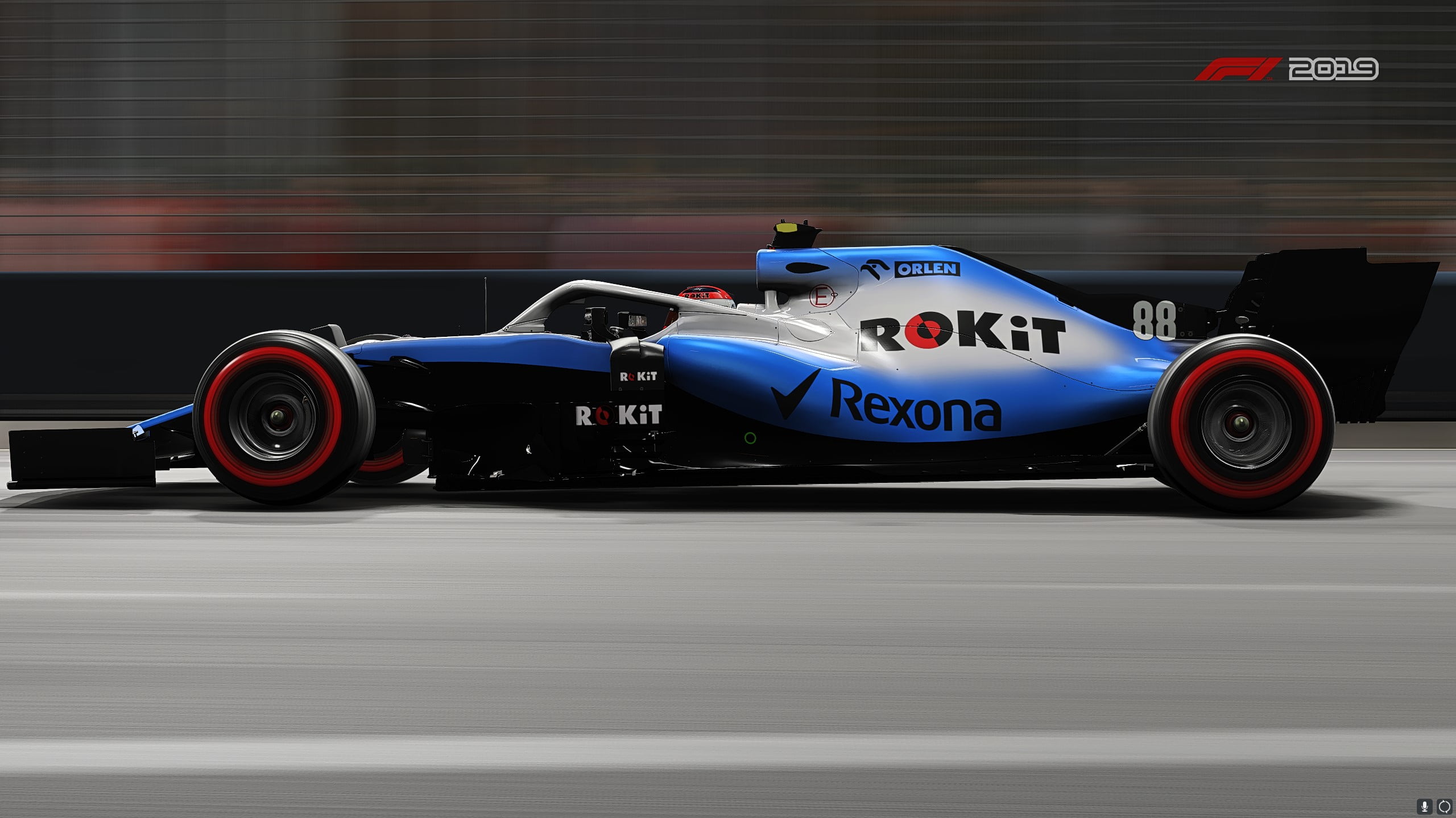 Race Car, Video Game, Williams FW42, 2K, F1 2019, HD Wallpaper
