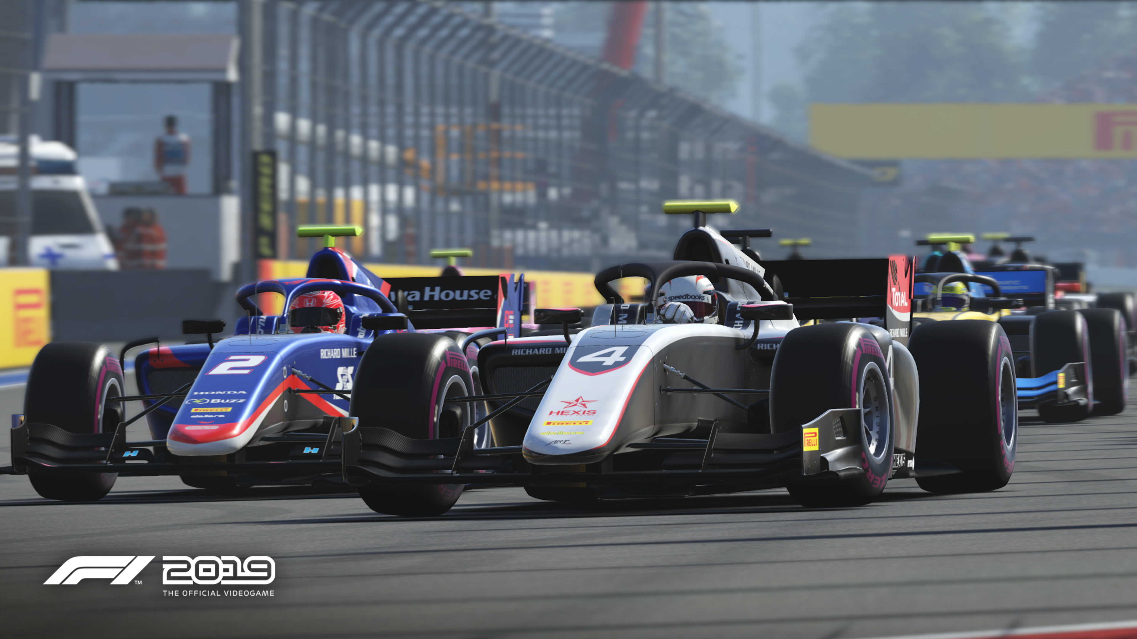 Formula 1, Video Game, Race Car, 4K, F1 2019, HD Wallpaper