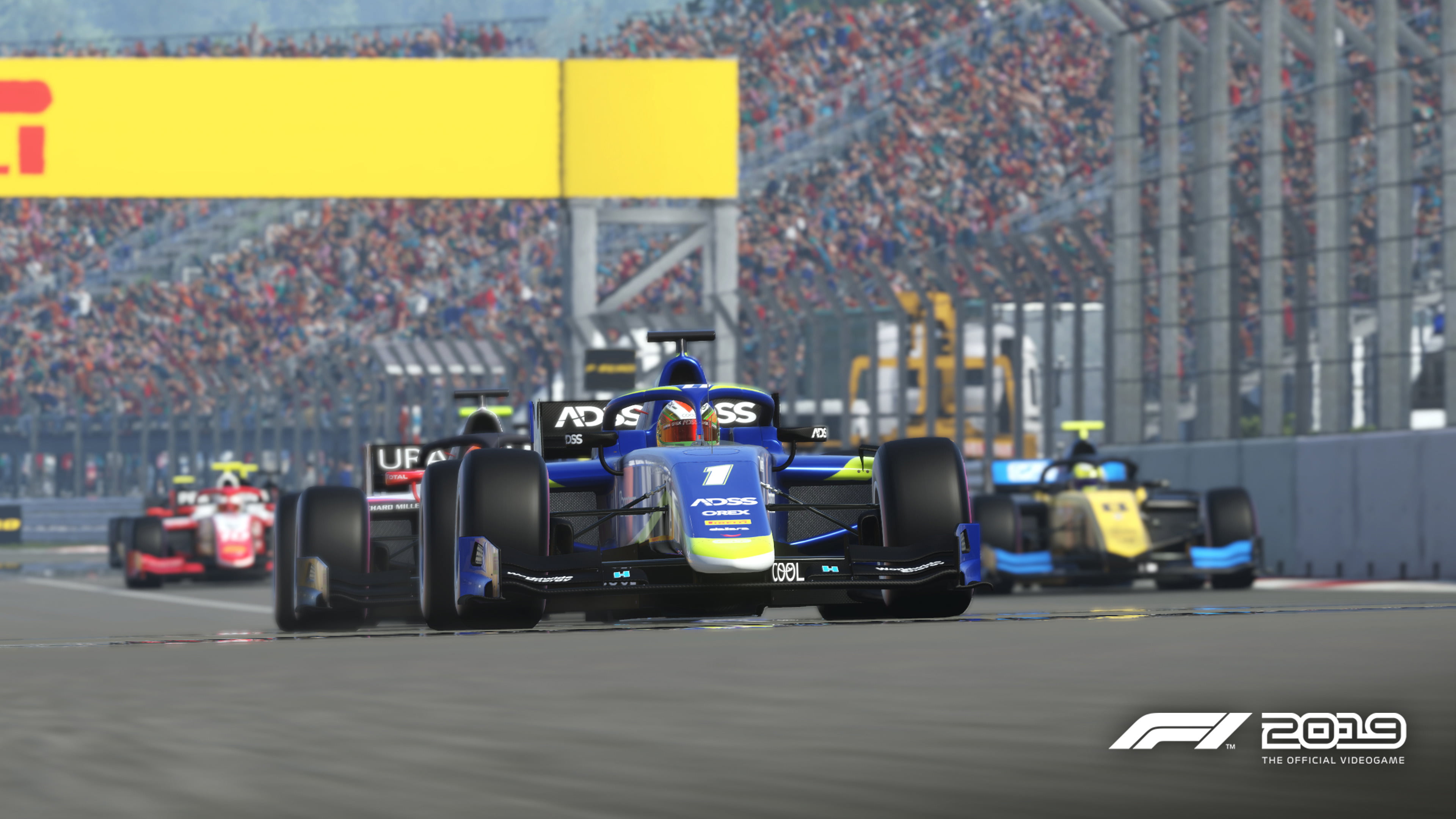 4K, Video Game, F1 2019, Race Car, Formula 1, HD Wallpaper