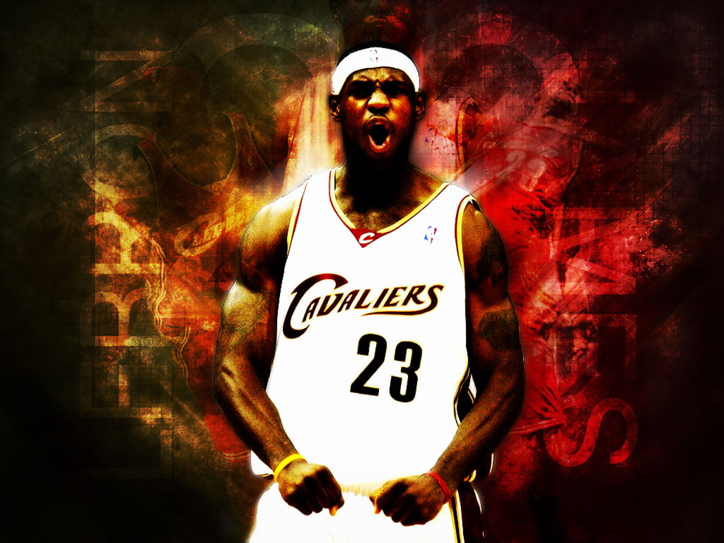 lebron, clothes, player, lebron james, sport clothes, sport, basketball player, james, 480P, basketball, shouting, HD Wallpaper