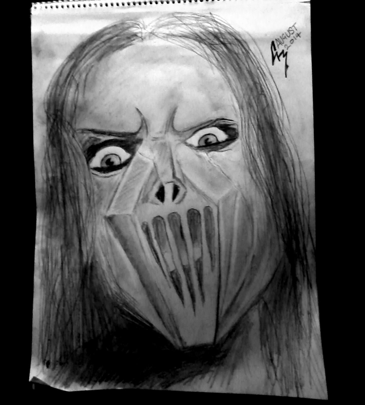 720P, mick, thompson, slipknot, Phone HD Wallpaper
