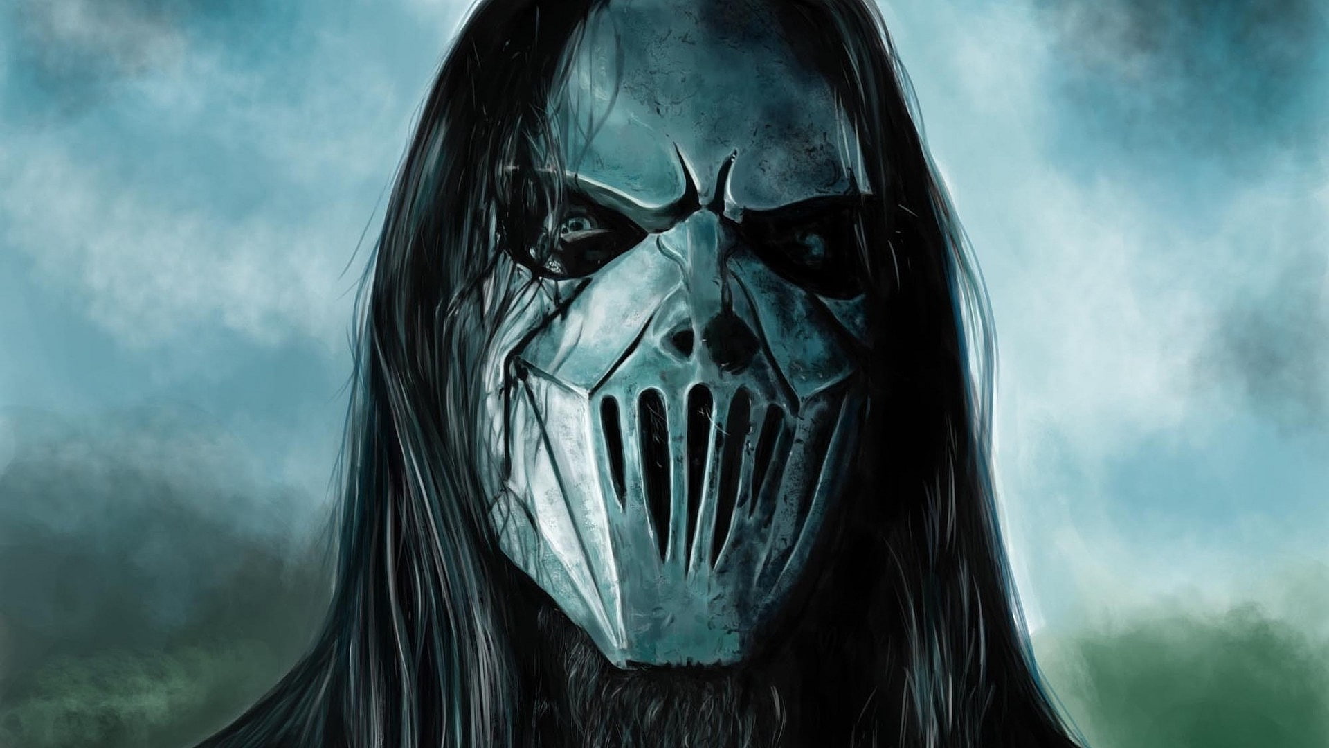 metal, thompson, eyes, mick, amsk, pov, slipknot, 1080P, heavy, dark, bands, rock, face, HD Wallpaper