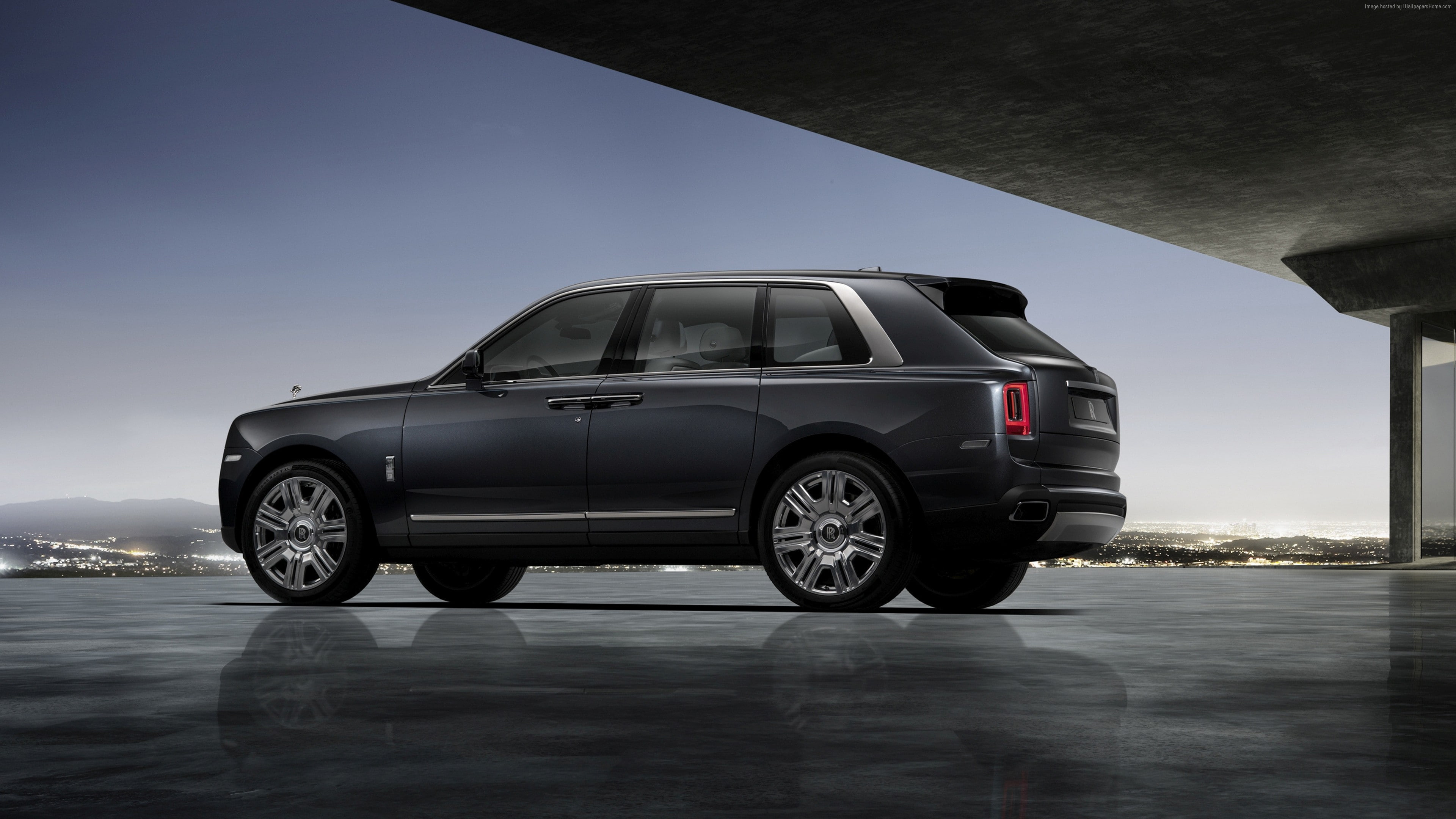 SUV, 4K, 4K, Rolls-Royce Cullinan, 2019 Cars, HD Wallpaper