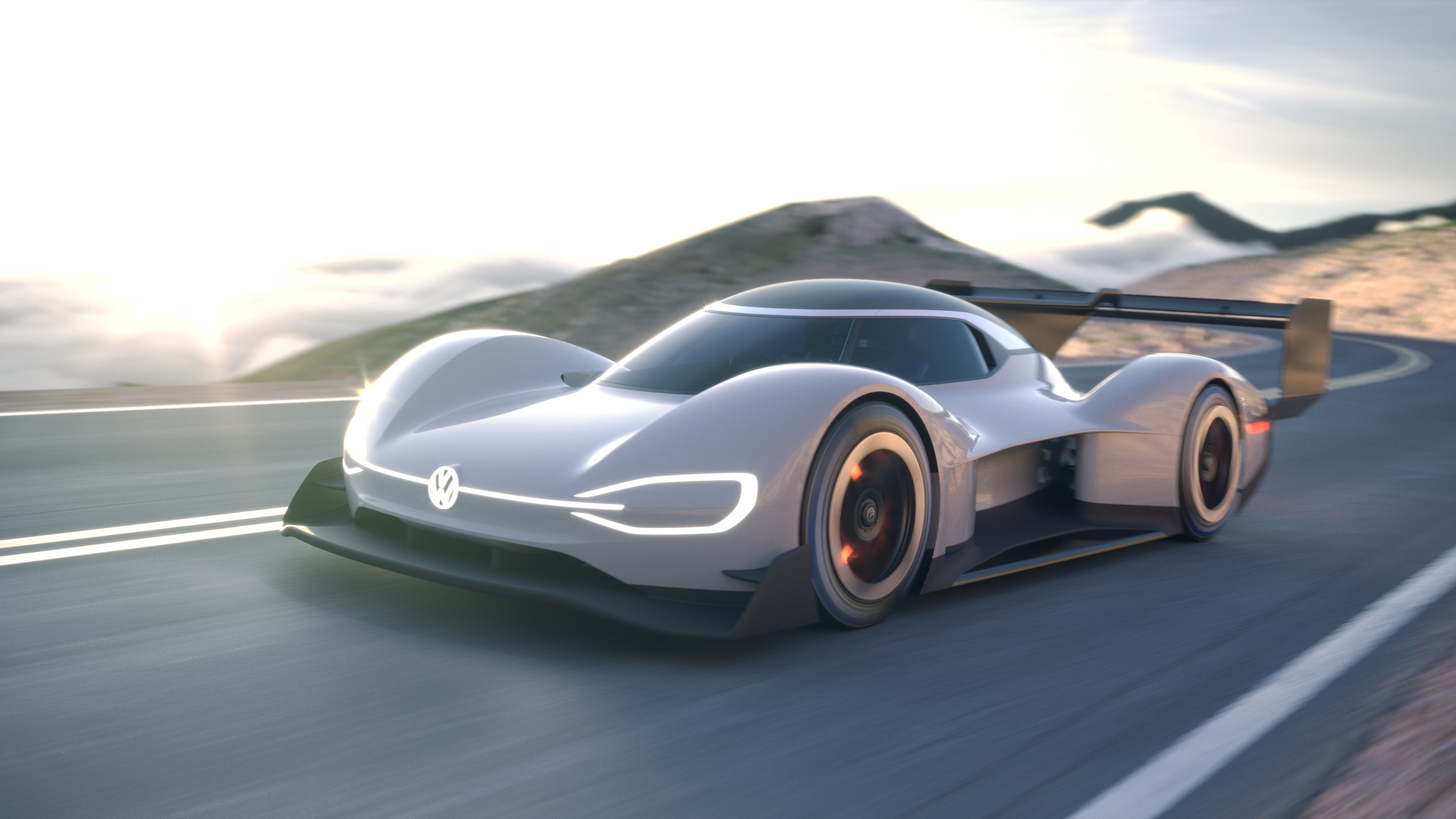 nature, outdoors, Volkswagen, day, k, speed, 2018, road trip, travel, luxury, on the move, no people, car, 4K, sky, mode of transportation, transportation, HD Wallpaper
