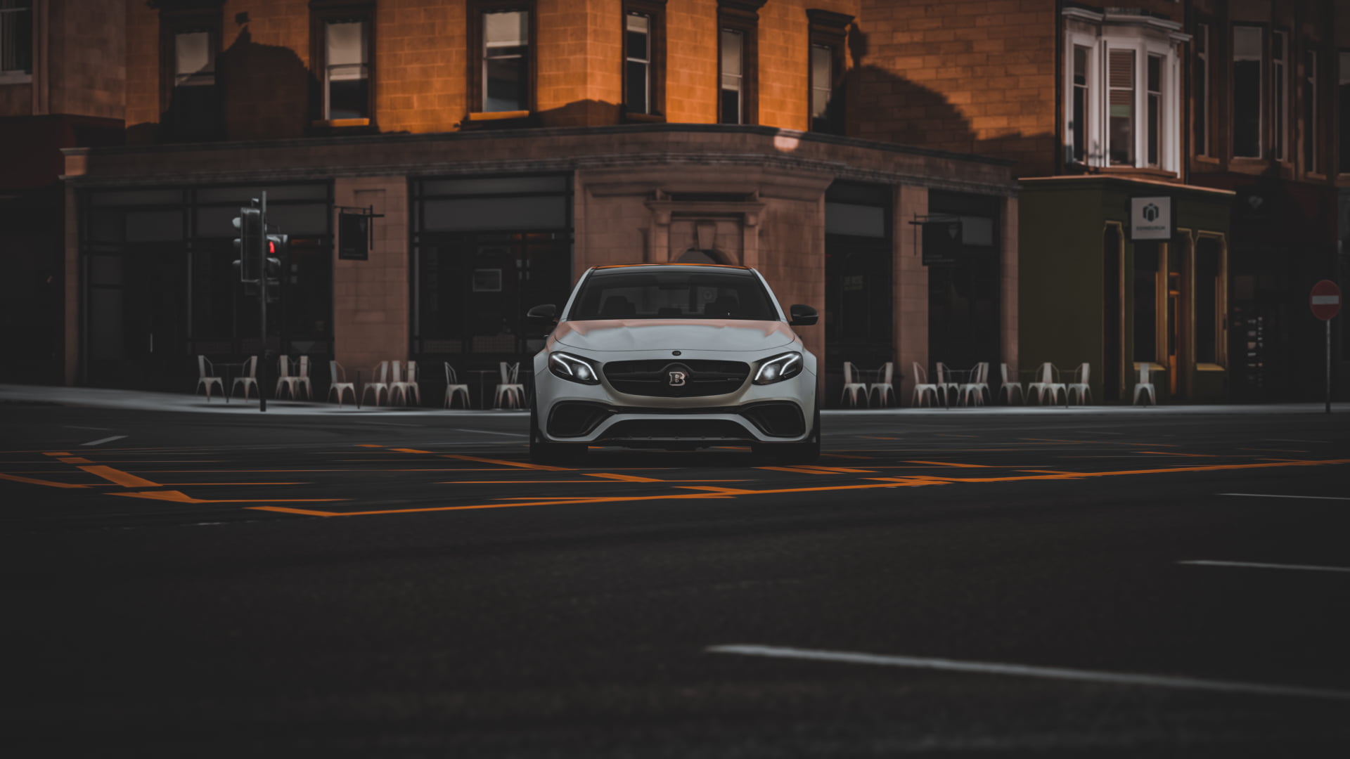 car, Mercedes AMG, vehicle, video games, Forza, 1080P, Mercedes-Benz, Forza Horizon 4, Mercedes e63s, Brabus 800, HD Wallpaper