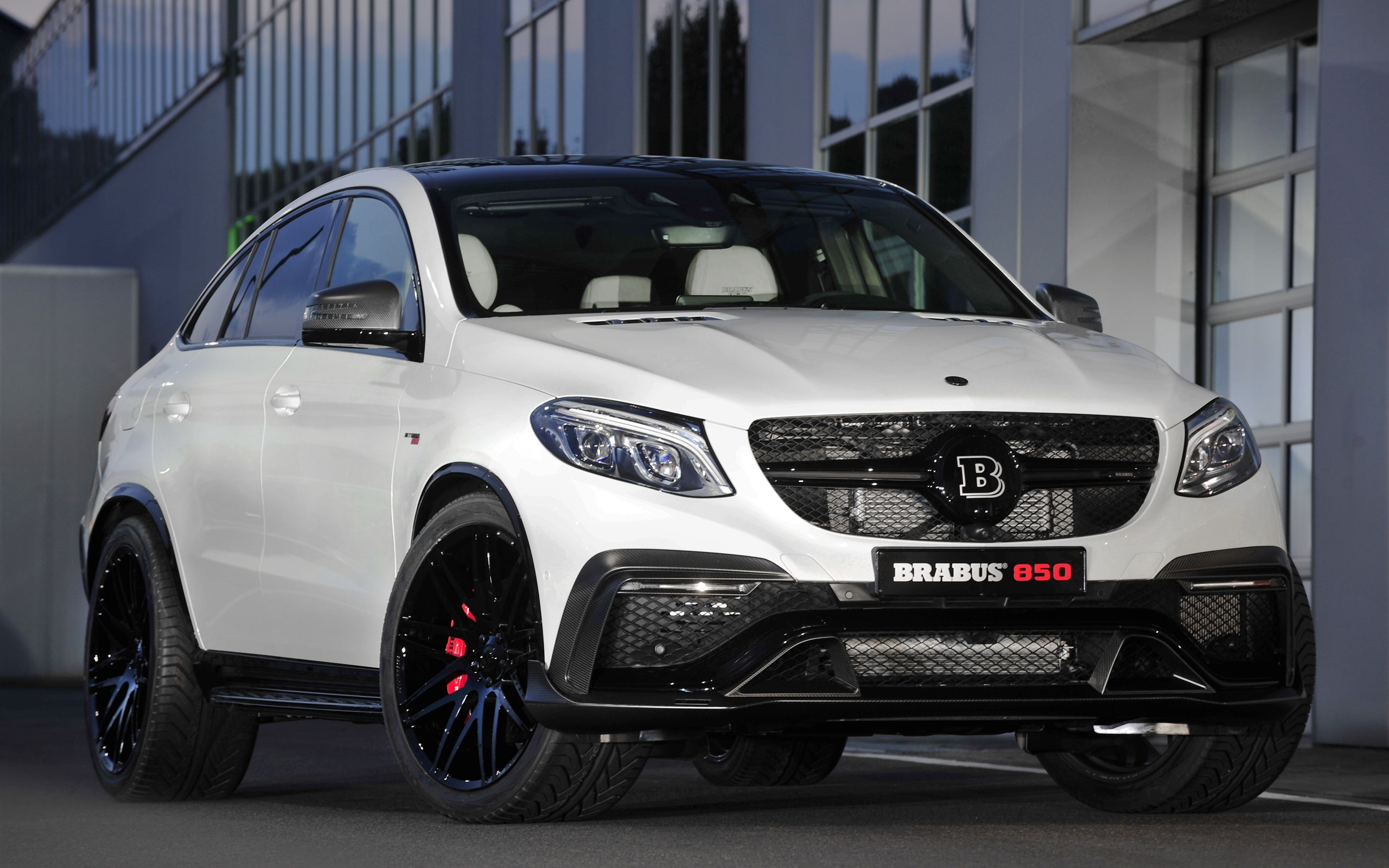 Brabus, 2015, Benz, Car, White, c, Mercedes, 2K, HD Wallpaper
