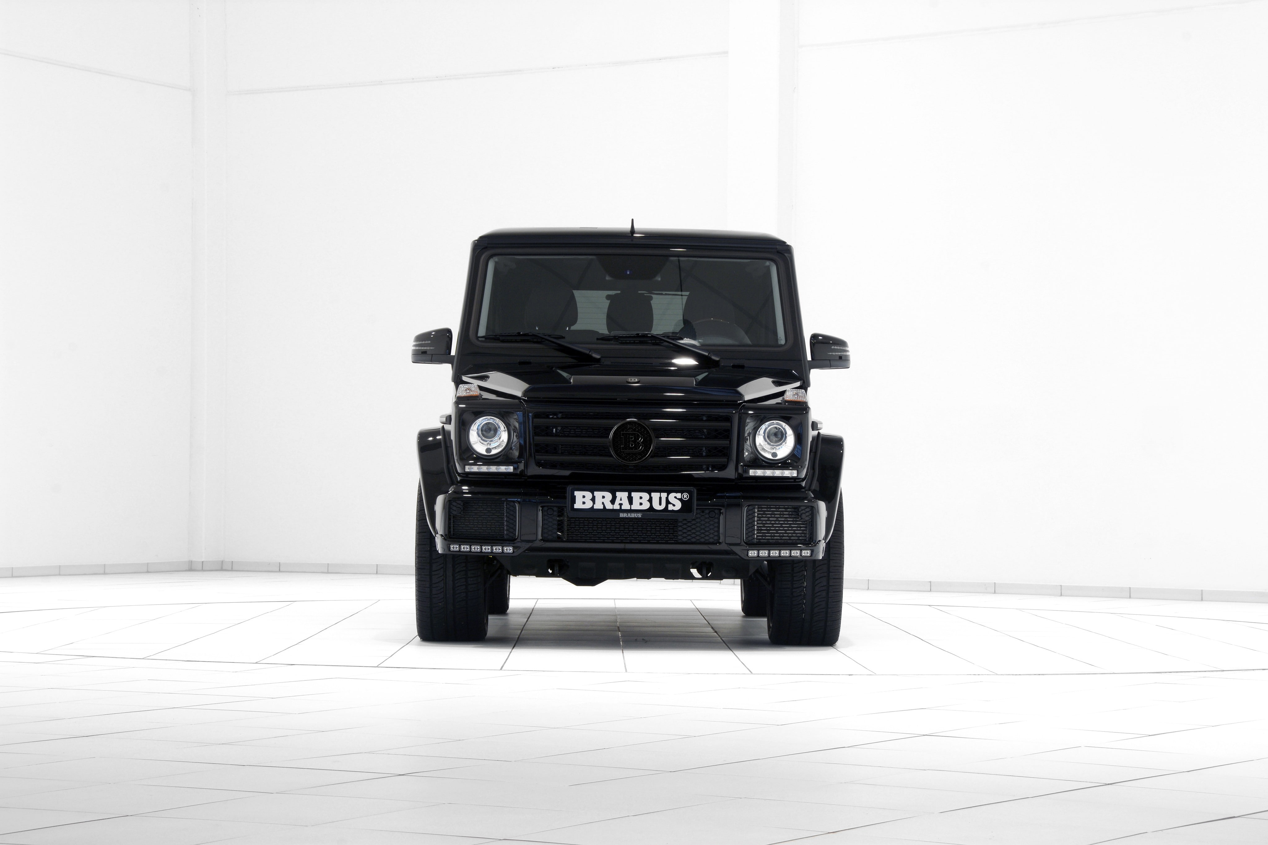 suv, black, Geneva Auto Show 2016, Brabus Mercedes-Benz G 500 (W463), 4K, HD Wallpaper