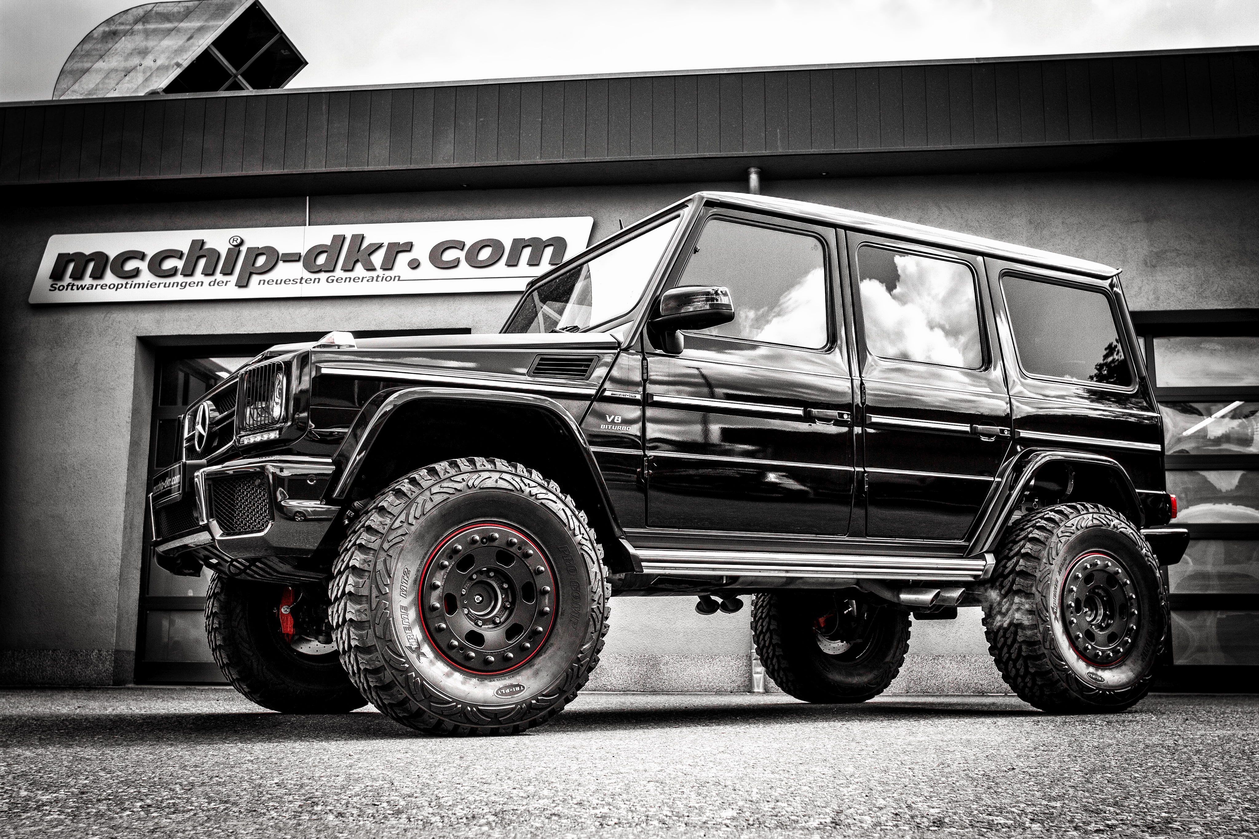 G 63, AMG, W463, Mercedes-Benz, Mercedes, black, Mcchip-DKR, suv, 2015, 4K, MC800, HD Wallpaper