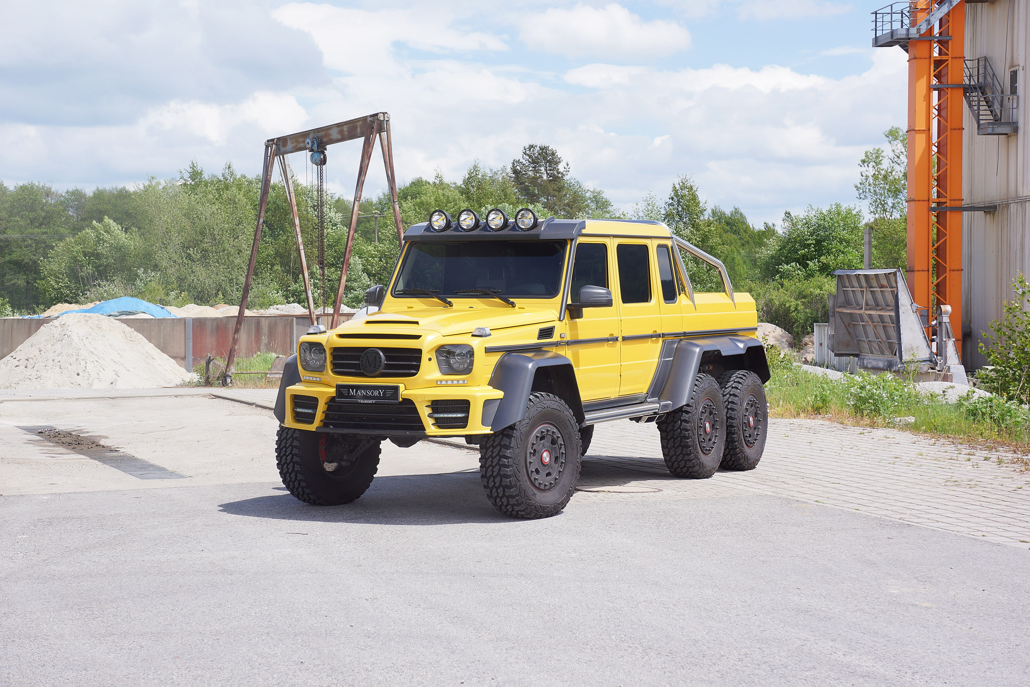 AMG, Mercedes-Benz, Mansory, 6x6, G 63, 4K, 2015, W463, Mercedes, HD Wallpaper