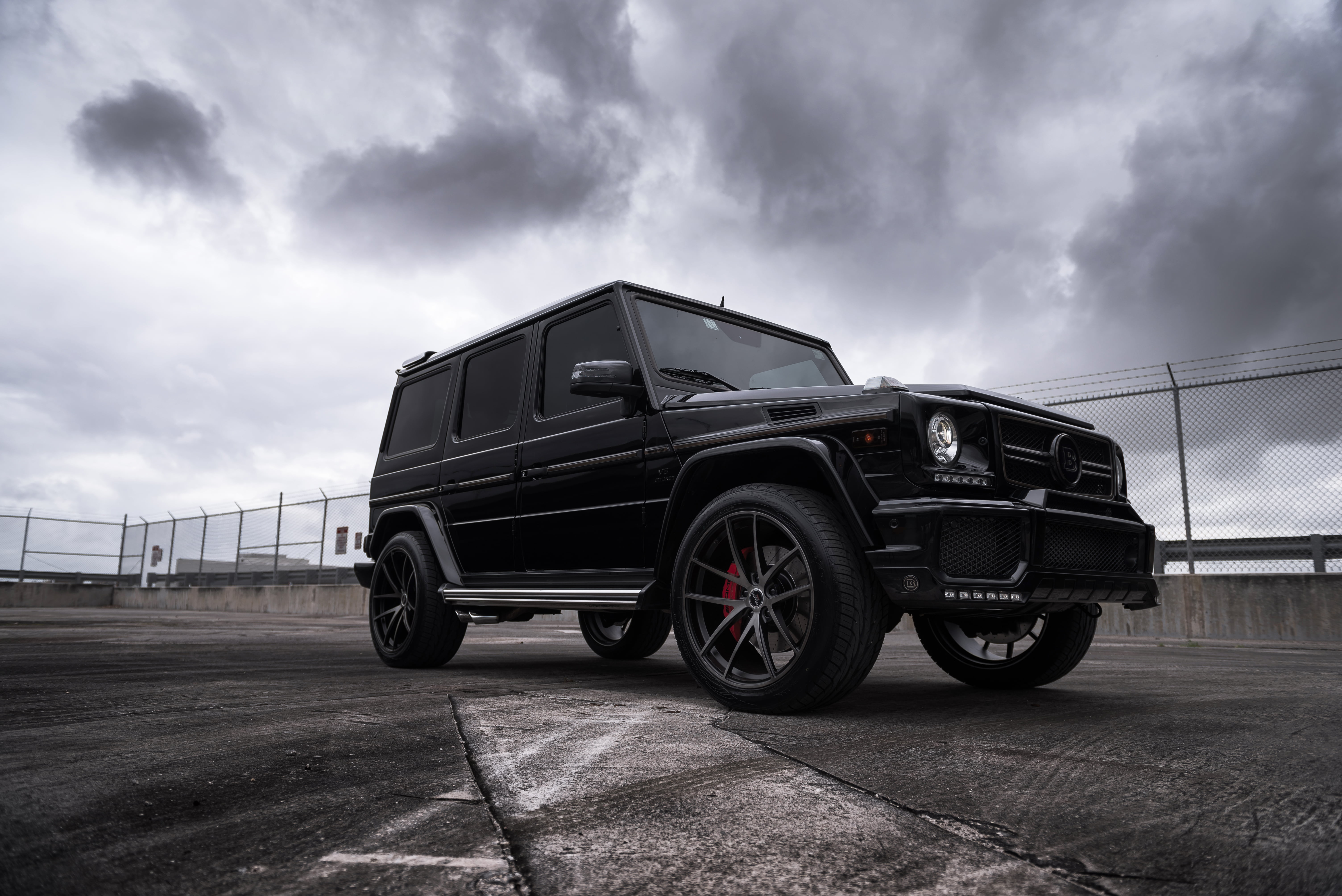 luxury, black Color, engine, traffic, cloud - sky, jeep, chrome, journey, 4x4, road, gelandewagen, motor vehicle, street, old, 5K, tire, sky, mode of transportation, HD Wallpaper