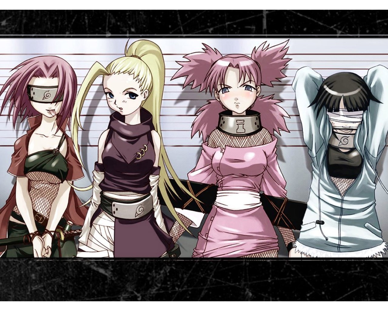 Haruno Sakura, Naruto Shippuuden, Hyuuga Hinata, Temari, anime girls, anime, Yamanaka Ino, 720P, HD Wallpaper