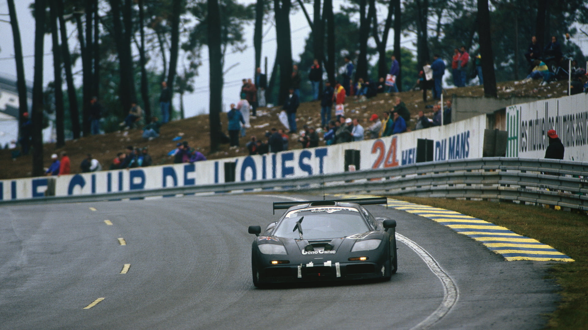 McLaren F1 GTR, racing, 1080P, motorsports, race cars, Le Mans, HD Wallpaper