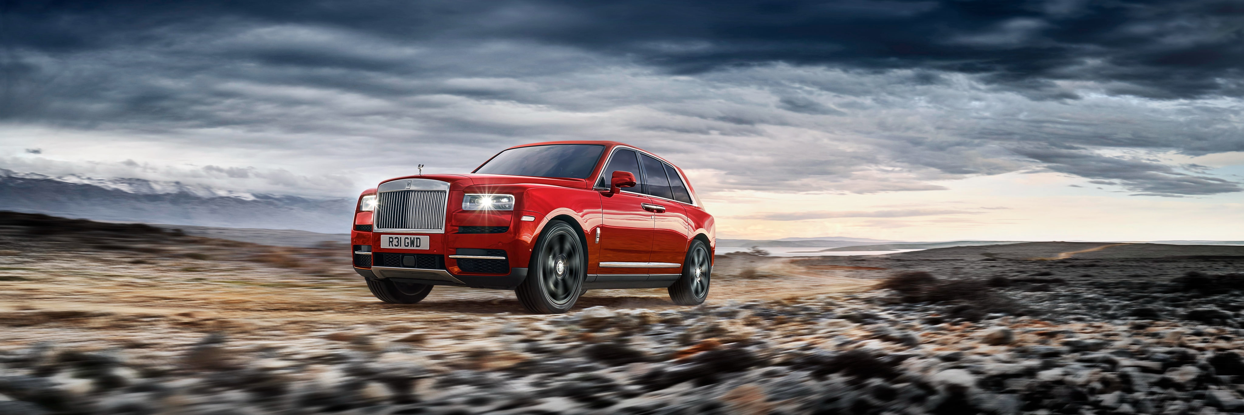 Rolls-Royce Cullinan, 4K, 2018, HD Wallpaper