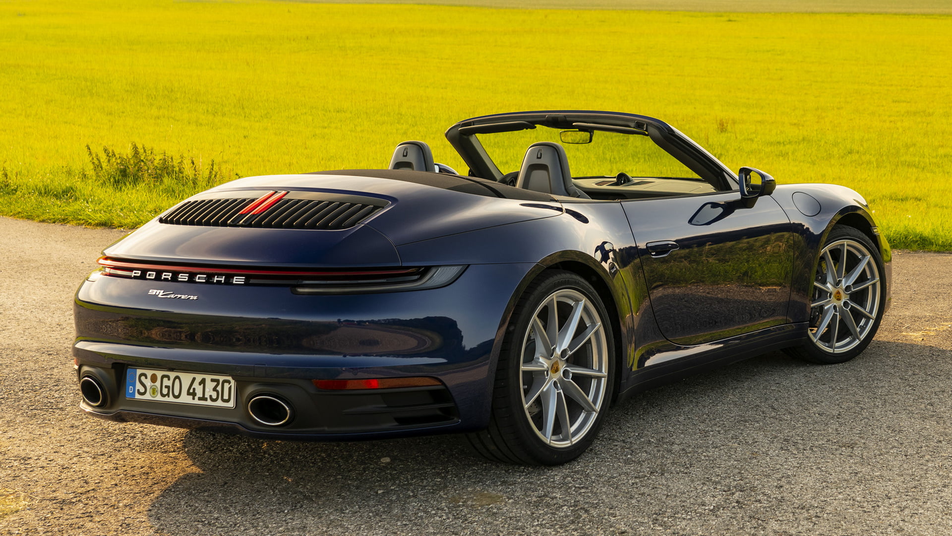 Car, Porsche, Porsche 911 (992) Carrera, Sport Car, Convertible, 1080P, HD Wallpaper
