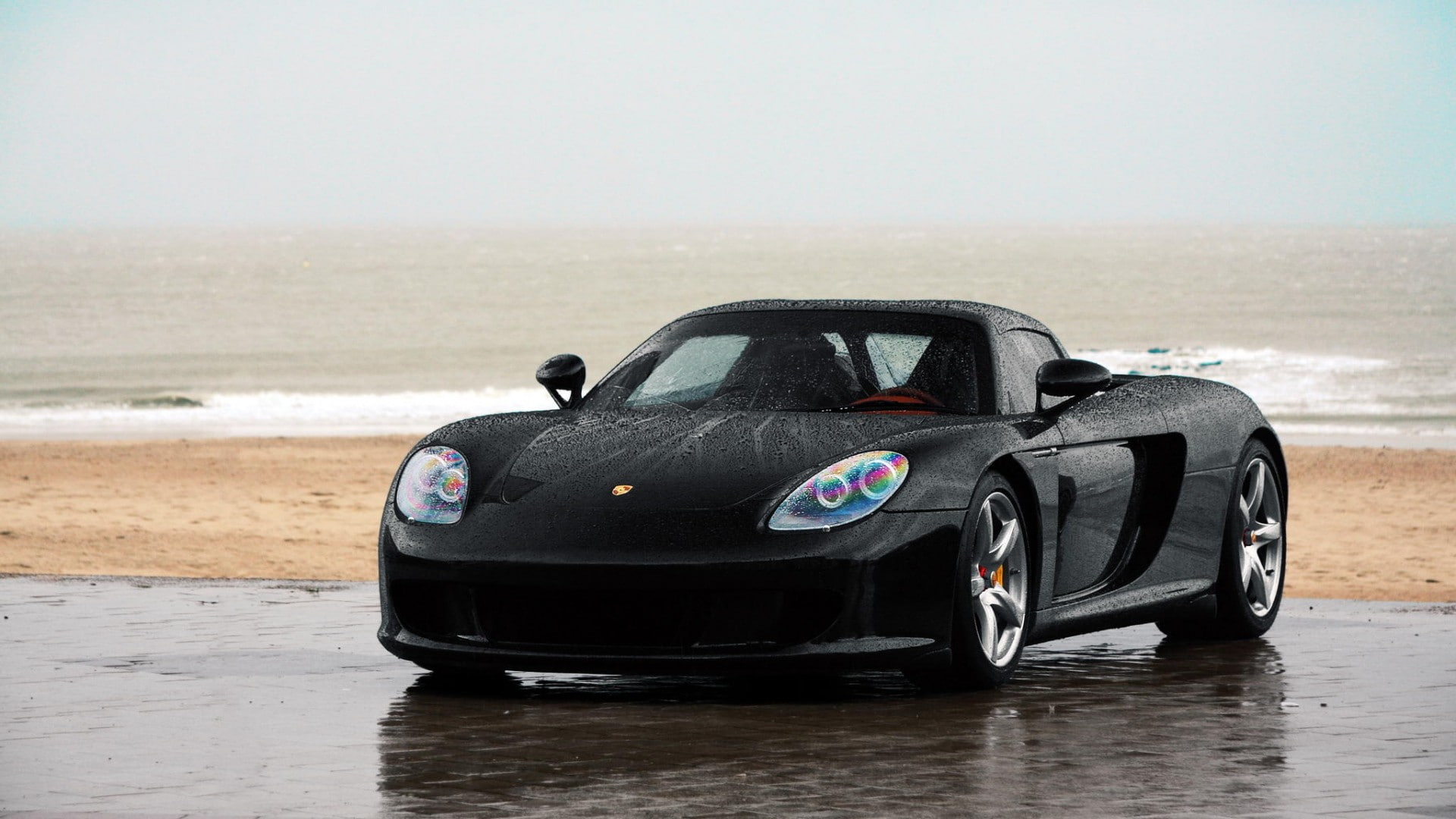 1080P, Porsche, car, Porsche Carrera GT, HD Wallpaper