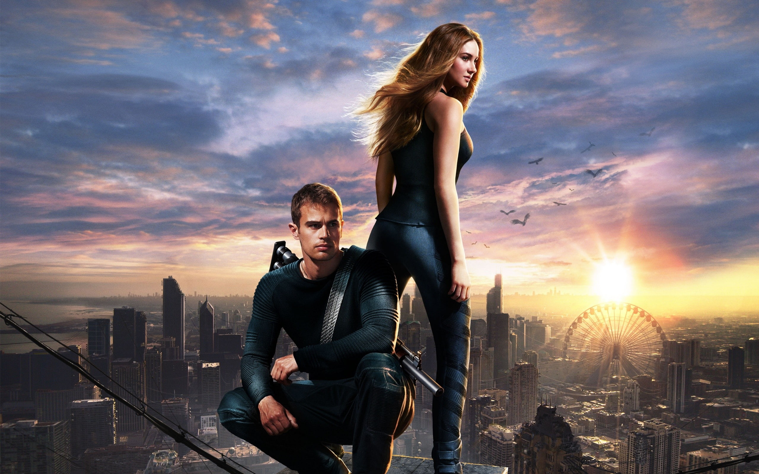 2K, actor, movies, Divergent, Promos, movie poster, Shailene Woodley, HD Wallpaper