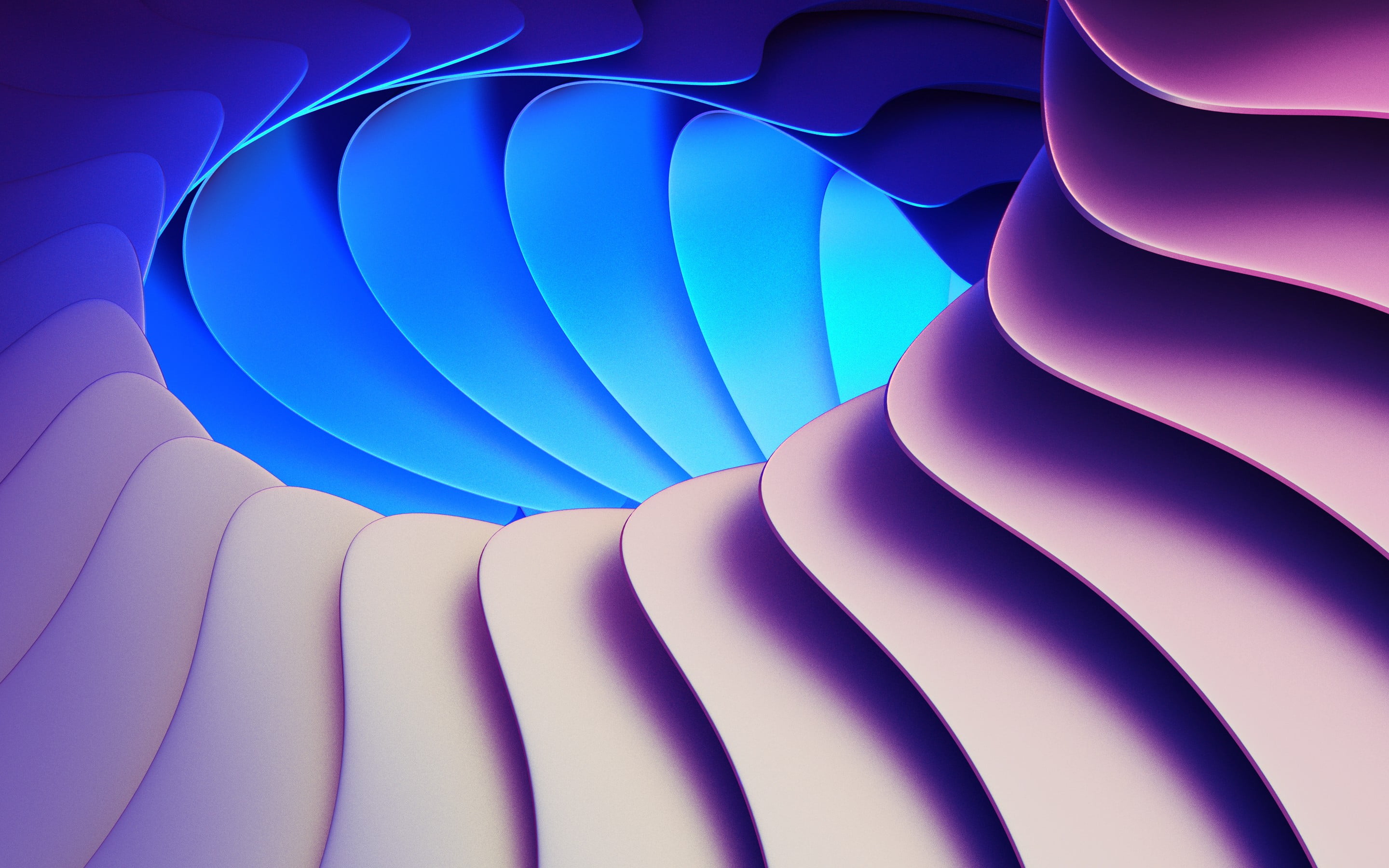 design, digital art, 2K, light - natural phenomenon, pattern, multi colored, backgrounds, curve, textured effect, creativity, artwork, paper, close-up, HD Wallpaper