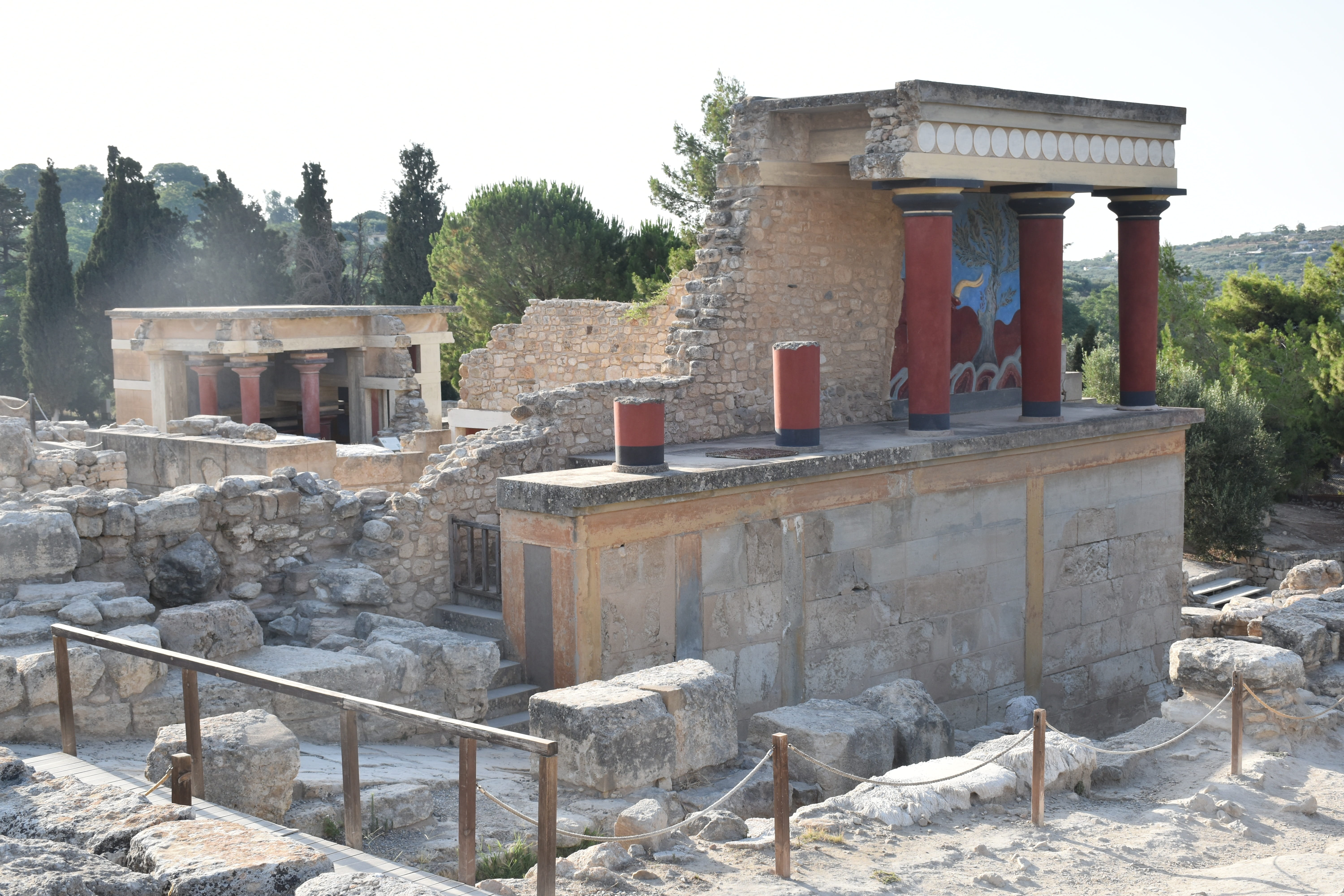 outdoors, knossos, travel destinations, plant, architecture, old, solid, religion, building exterior, palace, the past, built structure, history, no people, HD Wallpaper
