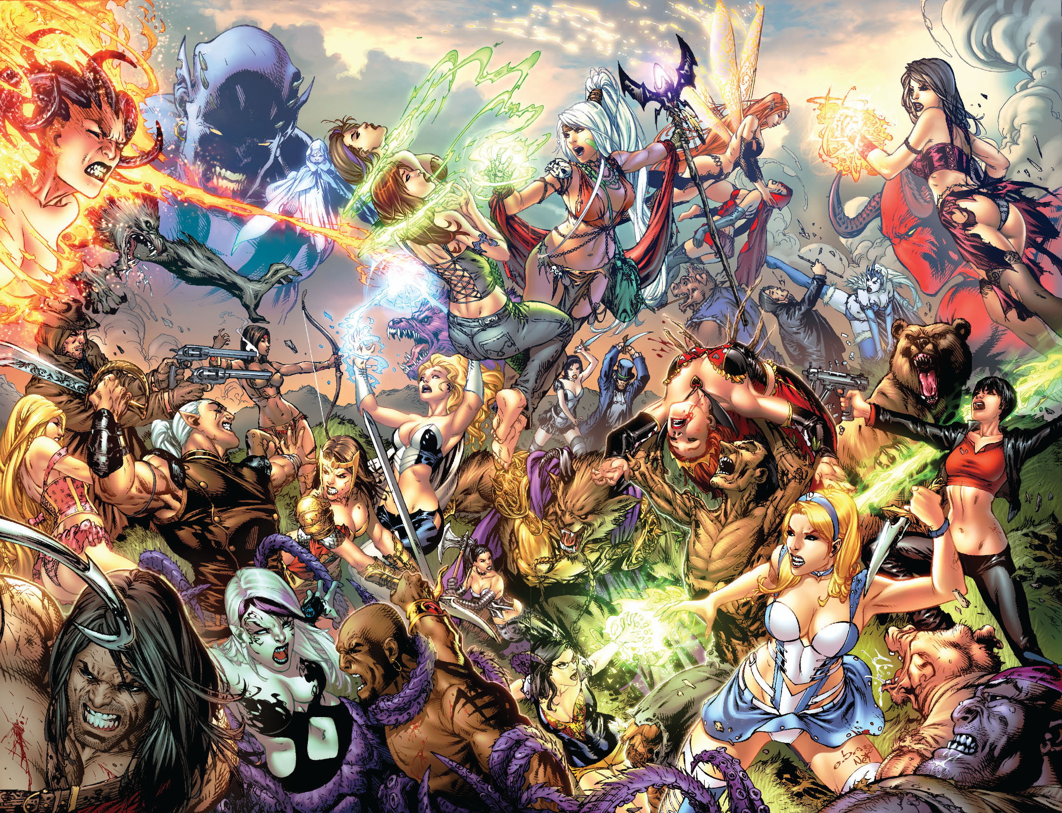 1080P, fairy, zenescope entertainment, tales, grimm, HD Wallpaper
