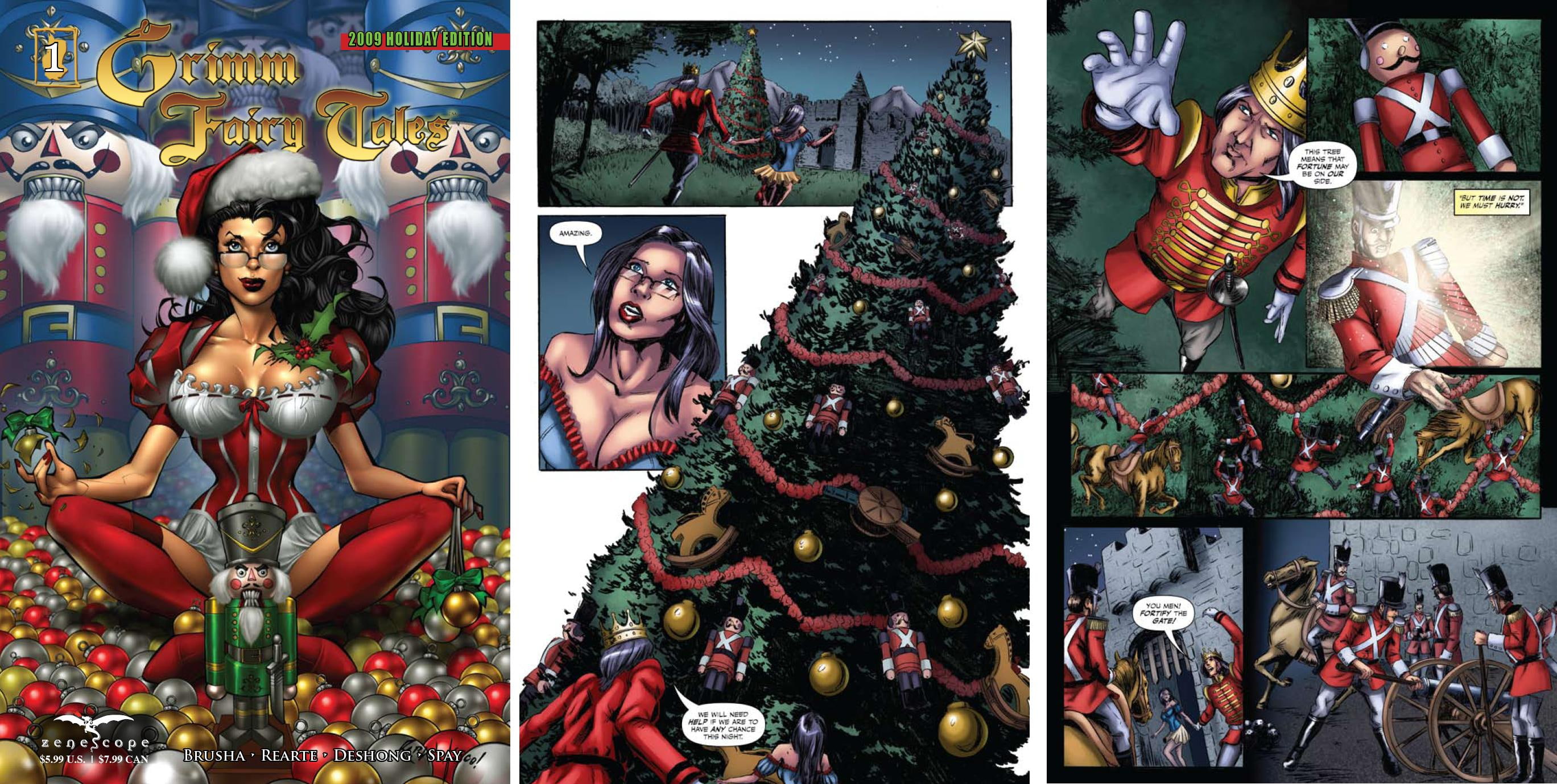 2K, christmas, tales, fairy, grimm, zenescope entertainment, f jpg, HD Wallpaper