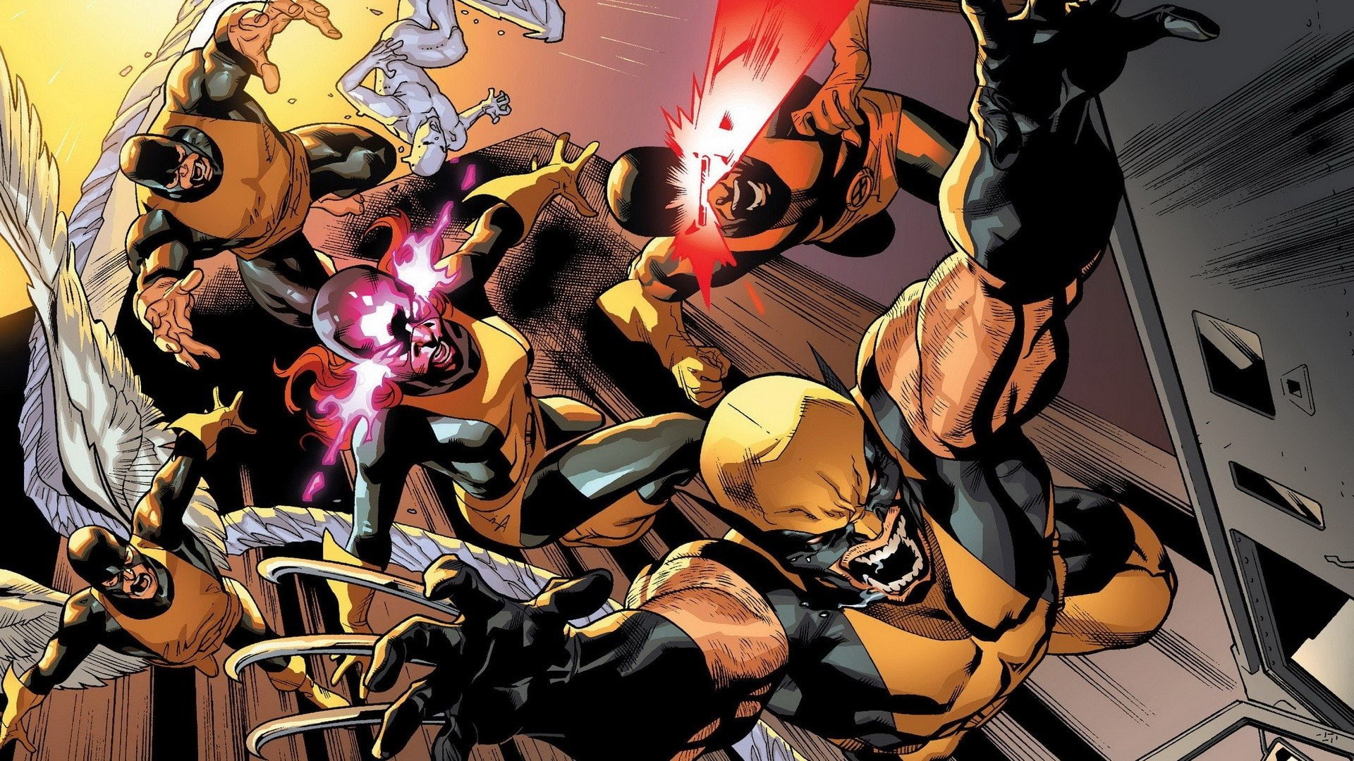 X-Men, Superhero, Comics, Cyclops (Marvel Comics), 1080P, Wolverine, HD Wallpaper