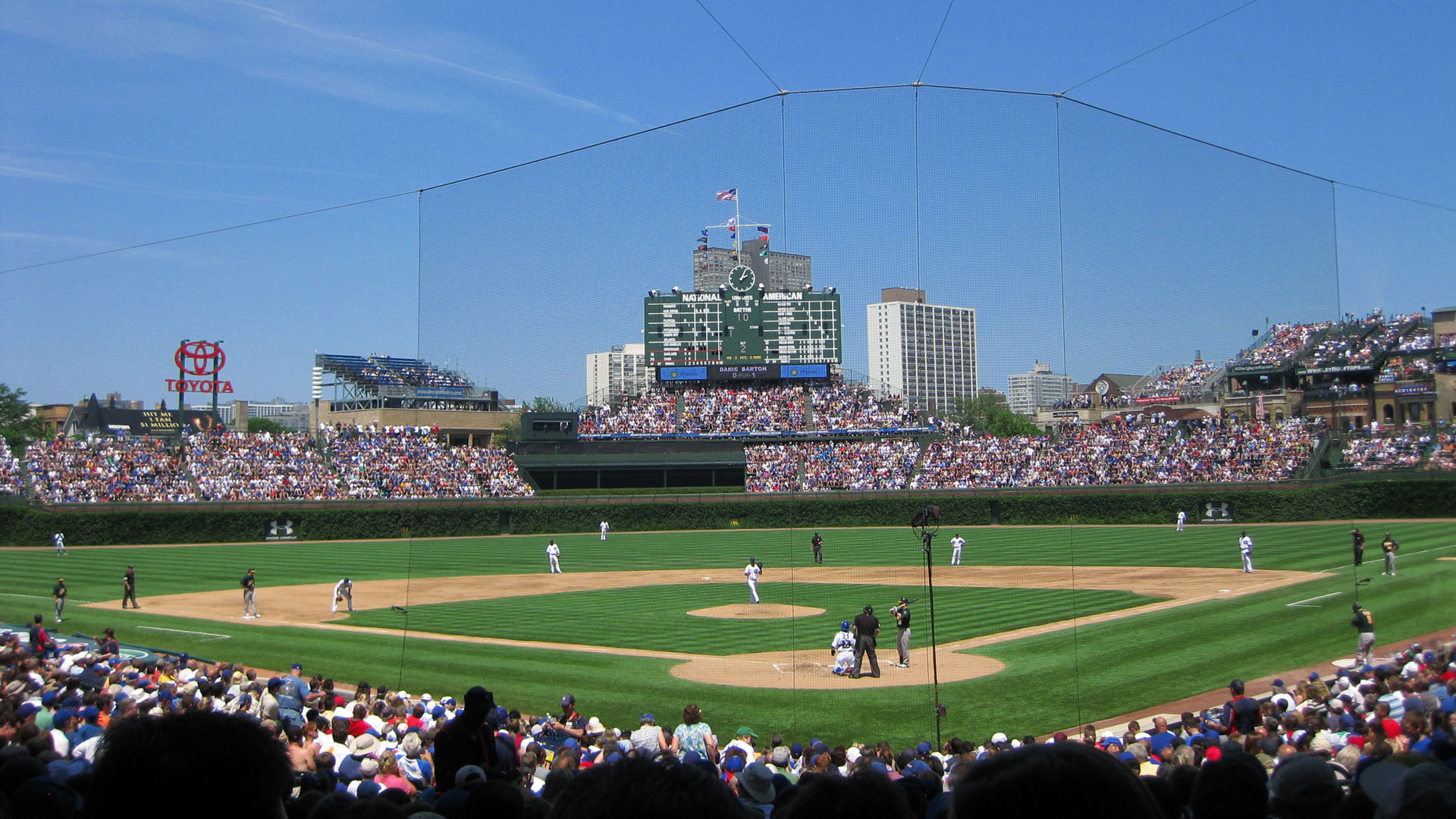 mlb, baseball, 1080P, chicago, cubs, HD Wallpaper