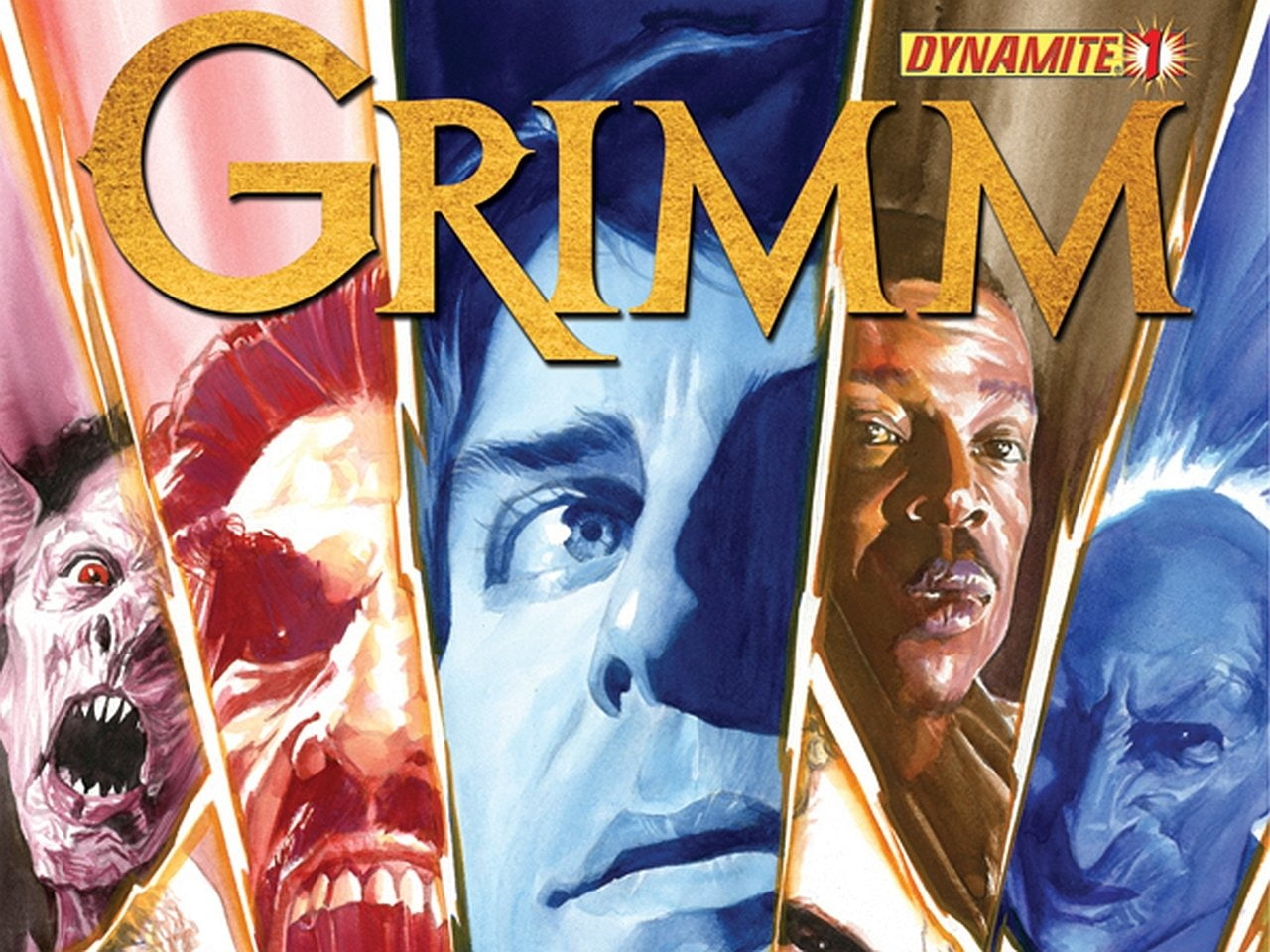 720P, Comics, Grimm, HD Wallpaper