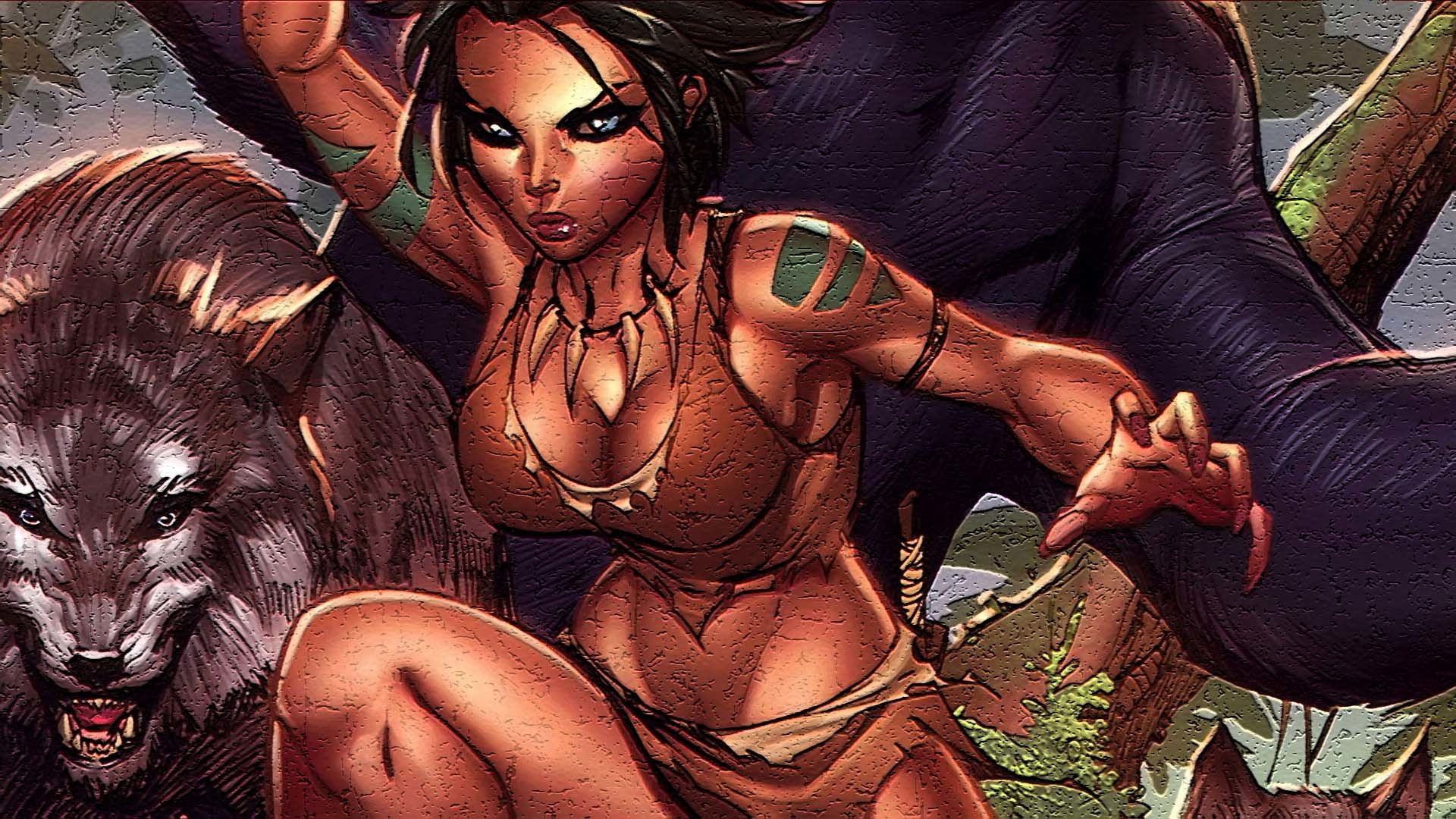 Comics, 1080P, Grimm Fairy Tales, HD Wallpaper