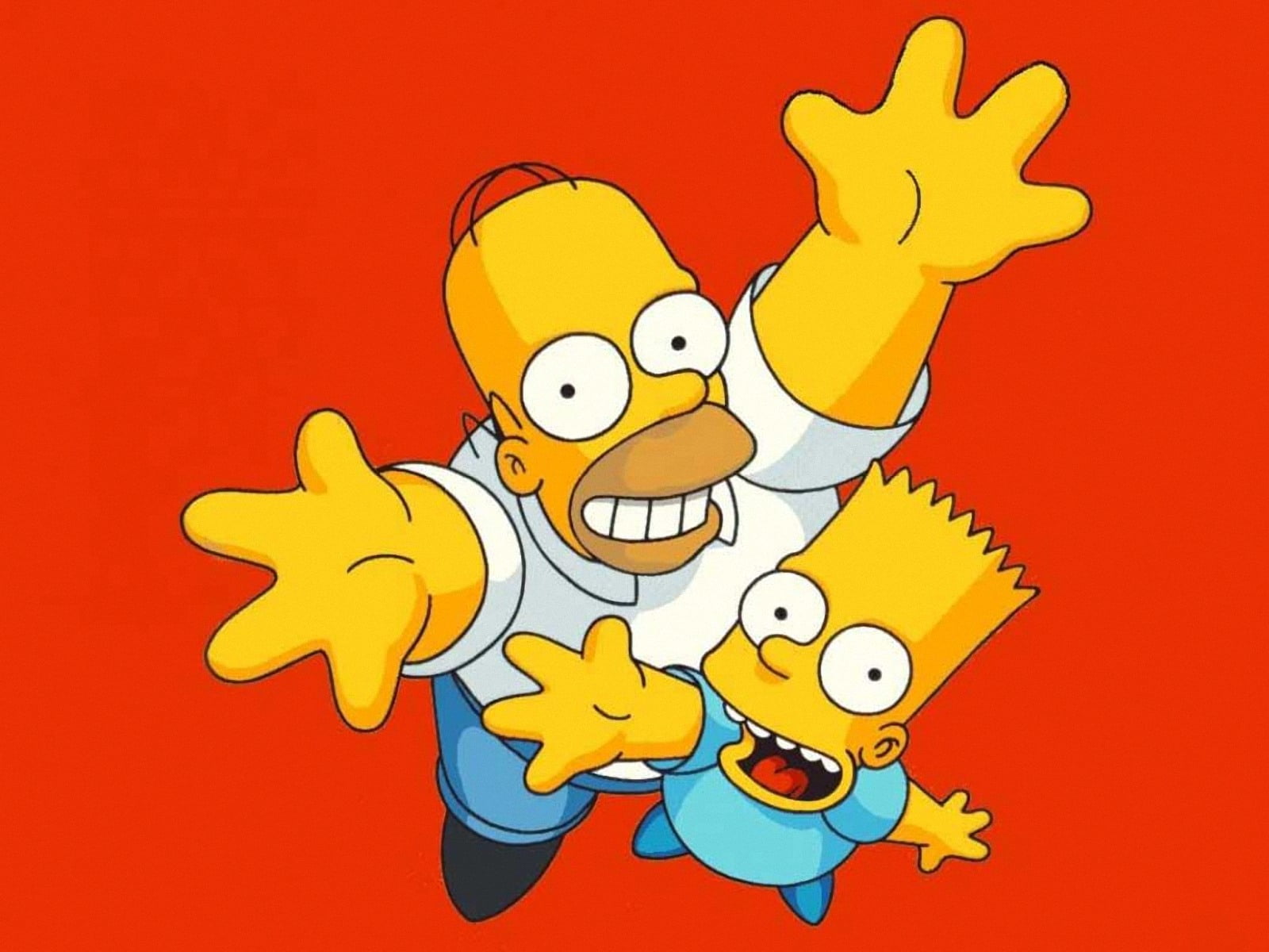 females, mammal, childhood, homer, holiday, astrology, bart, holiday - event, emotion, celebration, Cartoons, cute, colored background, the simpsons, HD Wallpaper