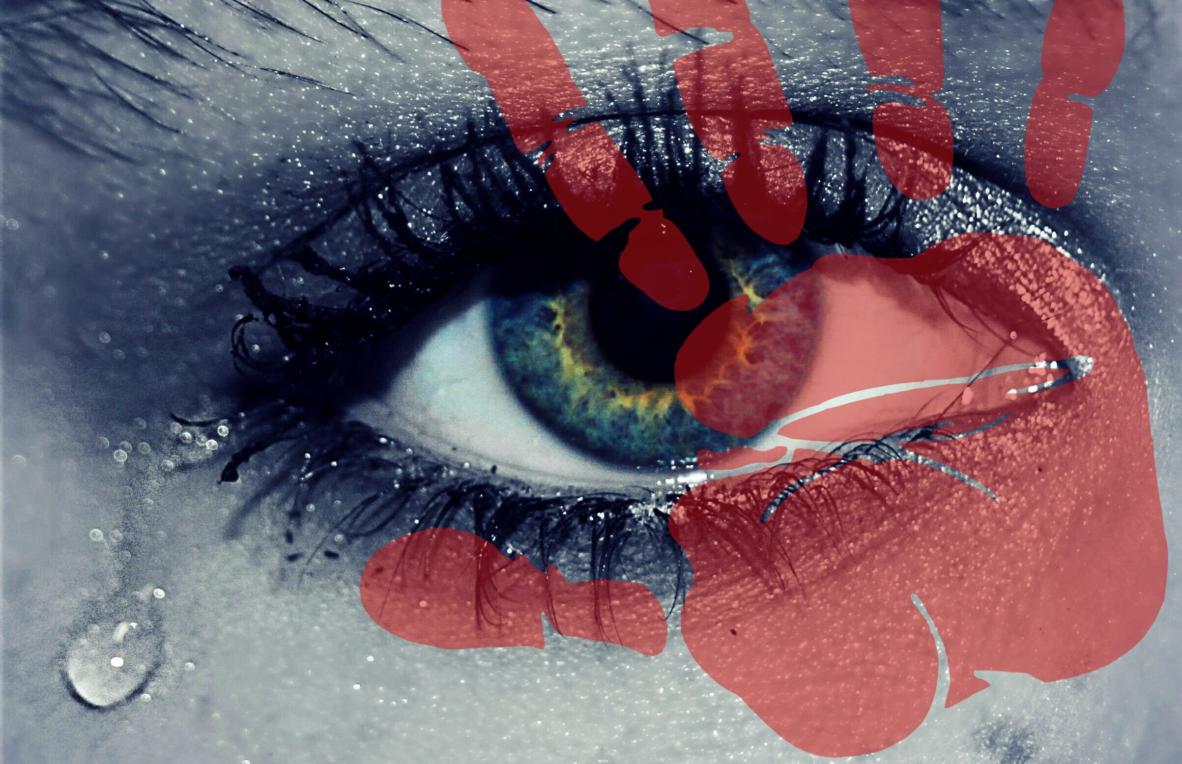 help, human body part, eye, human eye, human mouth, lifestyles, beauty, mouth open, lipstick, women, adult, violate, body part, sad, human lips, human face, HD Wallpaper