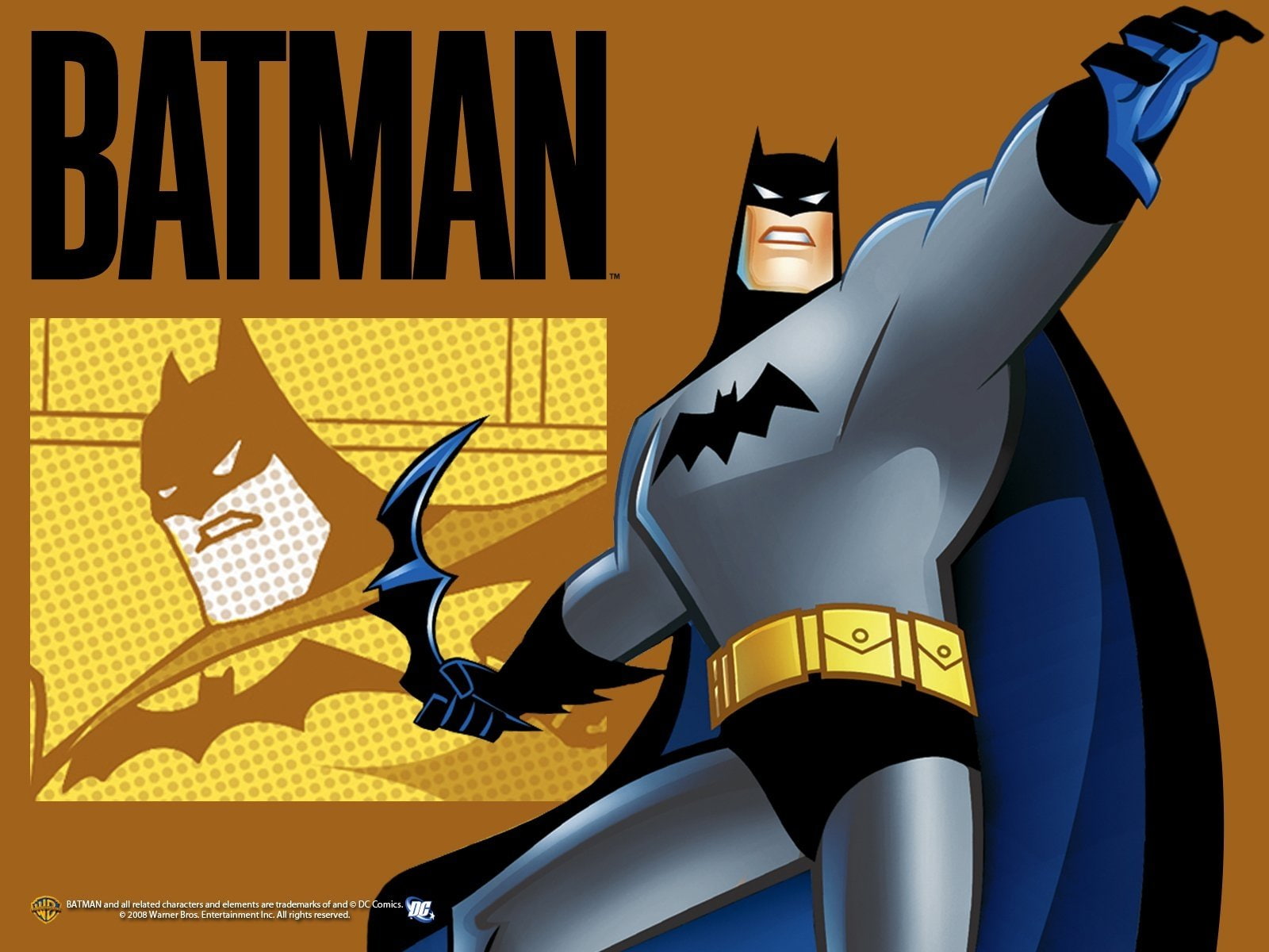 720P, Batman, Batman: The Animated Series, HD Wallpaper