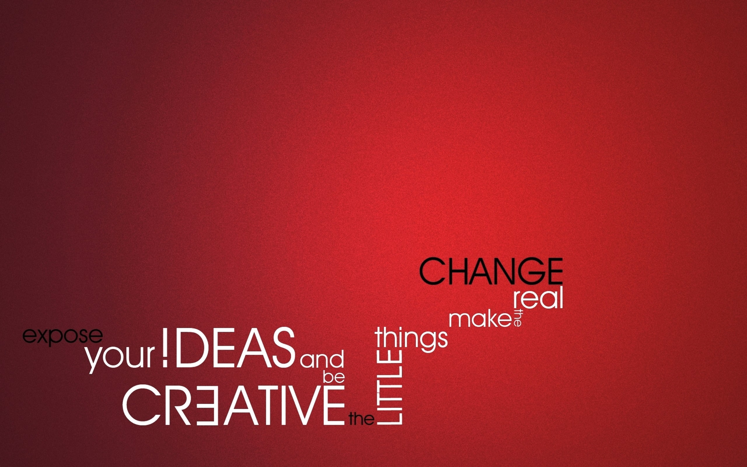red, text, creative, art, creativity, change, background, 2K, hd, x, typography, minimalistic, HD Wallpaper
