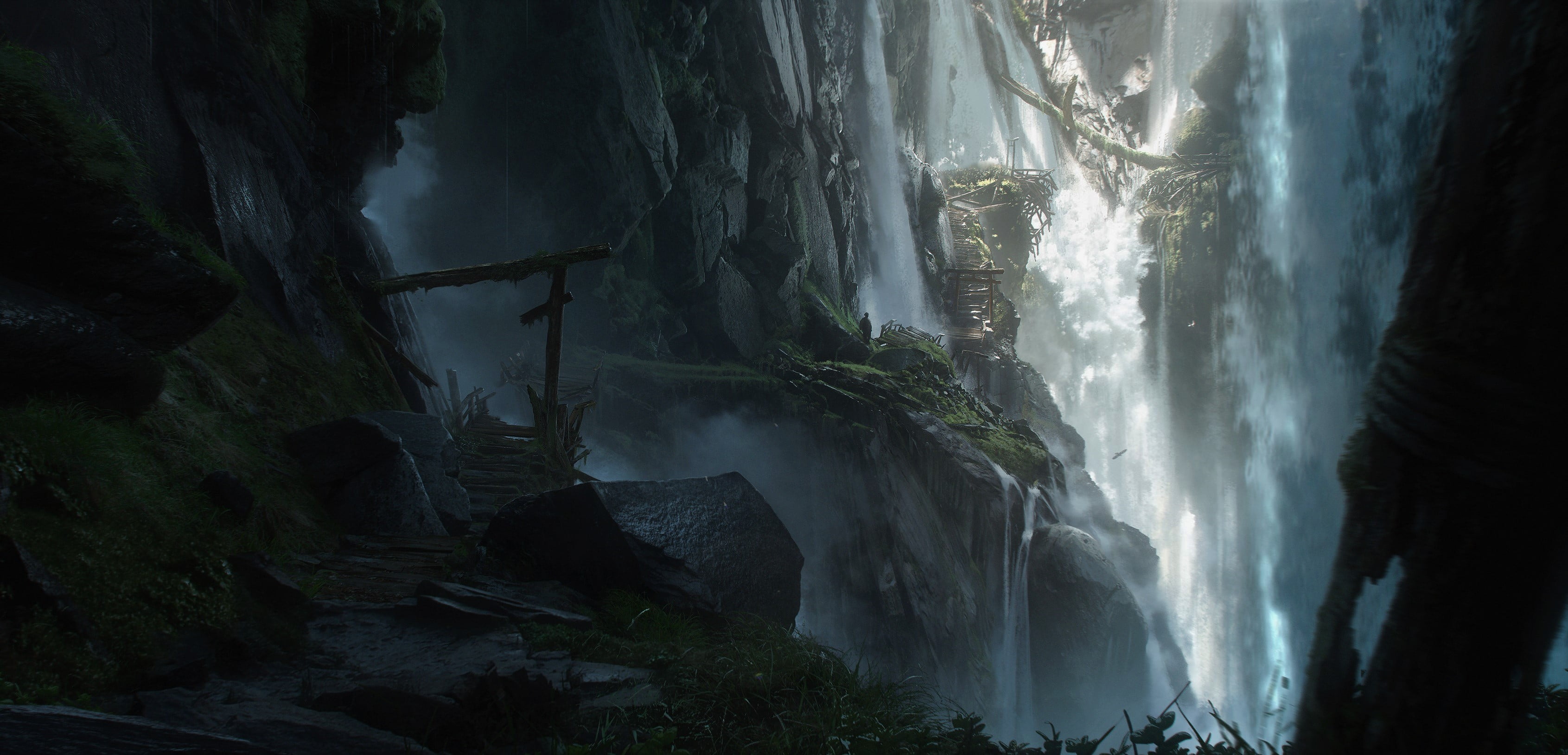 2K, Romain Jouandeau, Ghost of Tsushima, HD Wallpaper