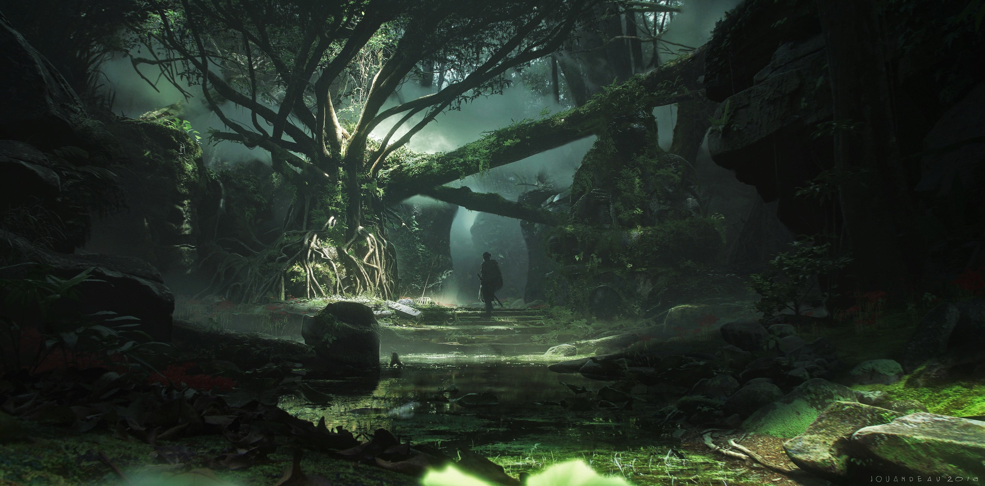 Ghost of Tsushima, 2K, Romain Jouandeau, HD Wallpaper