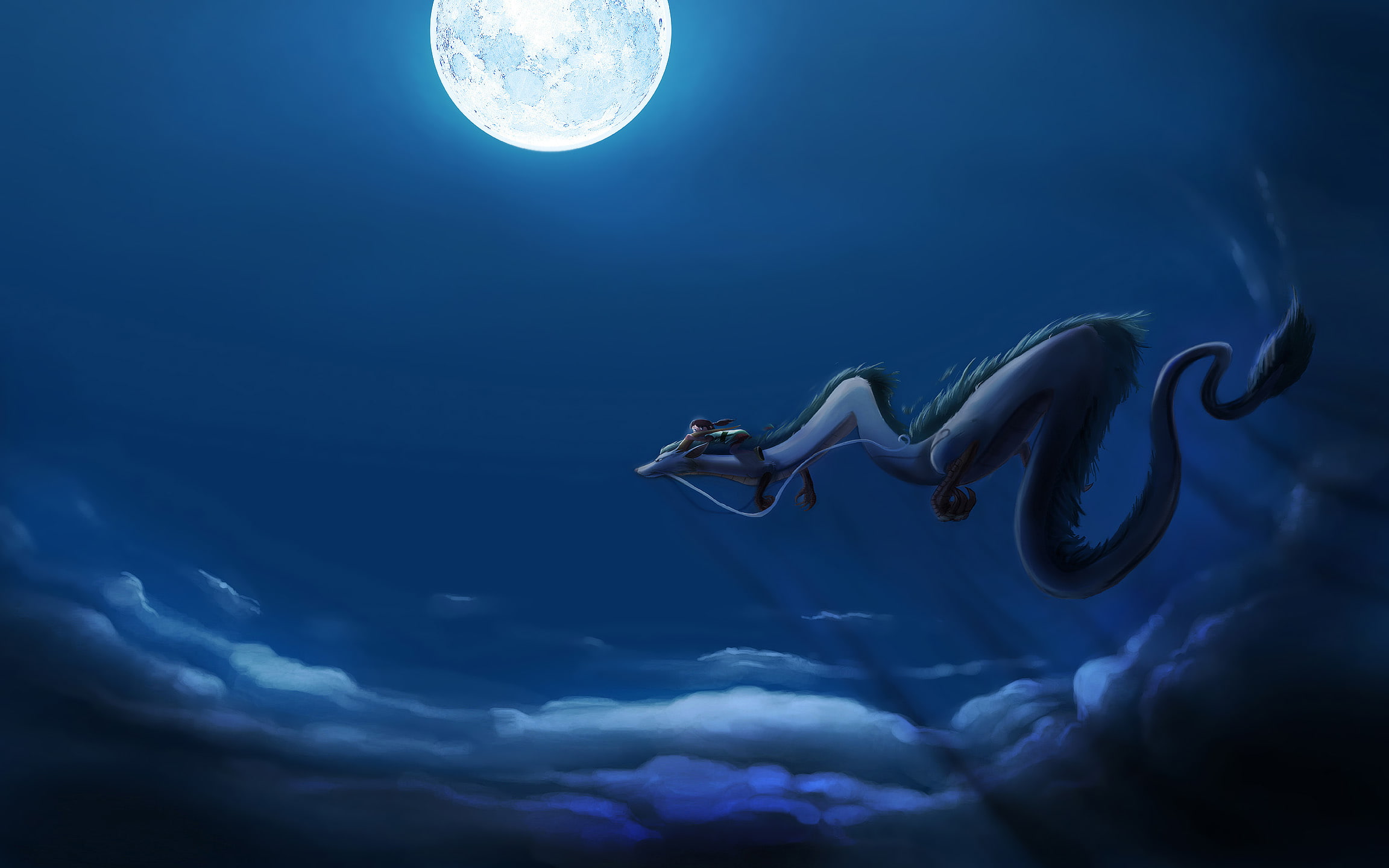 movies, entertainment, dragons, fantasy, 1080P, anime, sen to chihiro no kamikakushi, spirited away, HD Wallpaper
